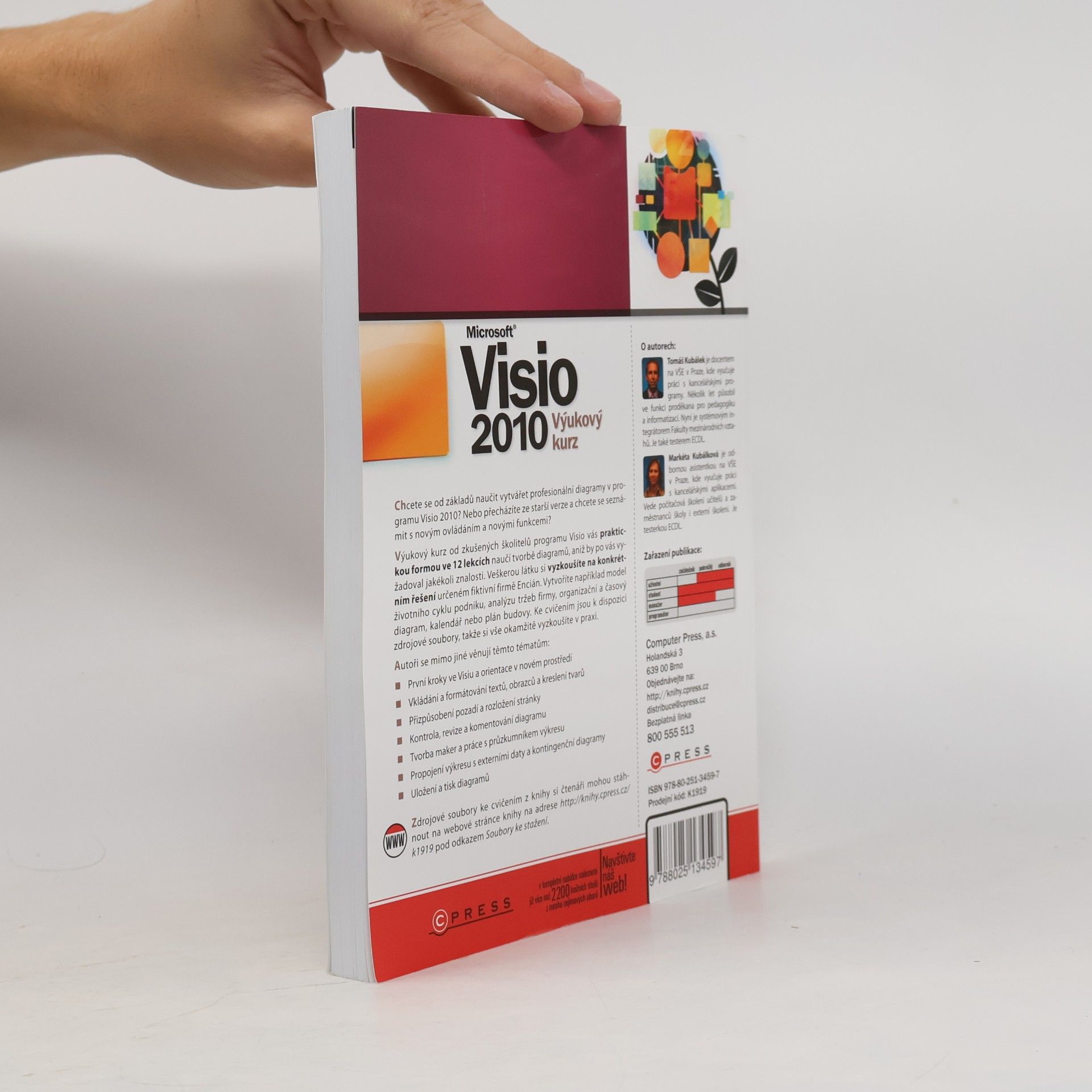 Tomáš Kubálek Microsoft Visio 2010 : výukový kurz
