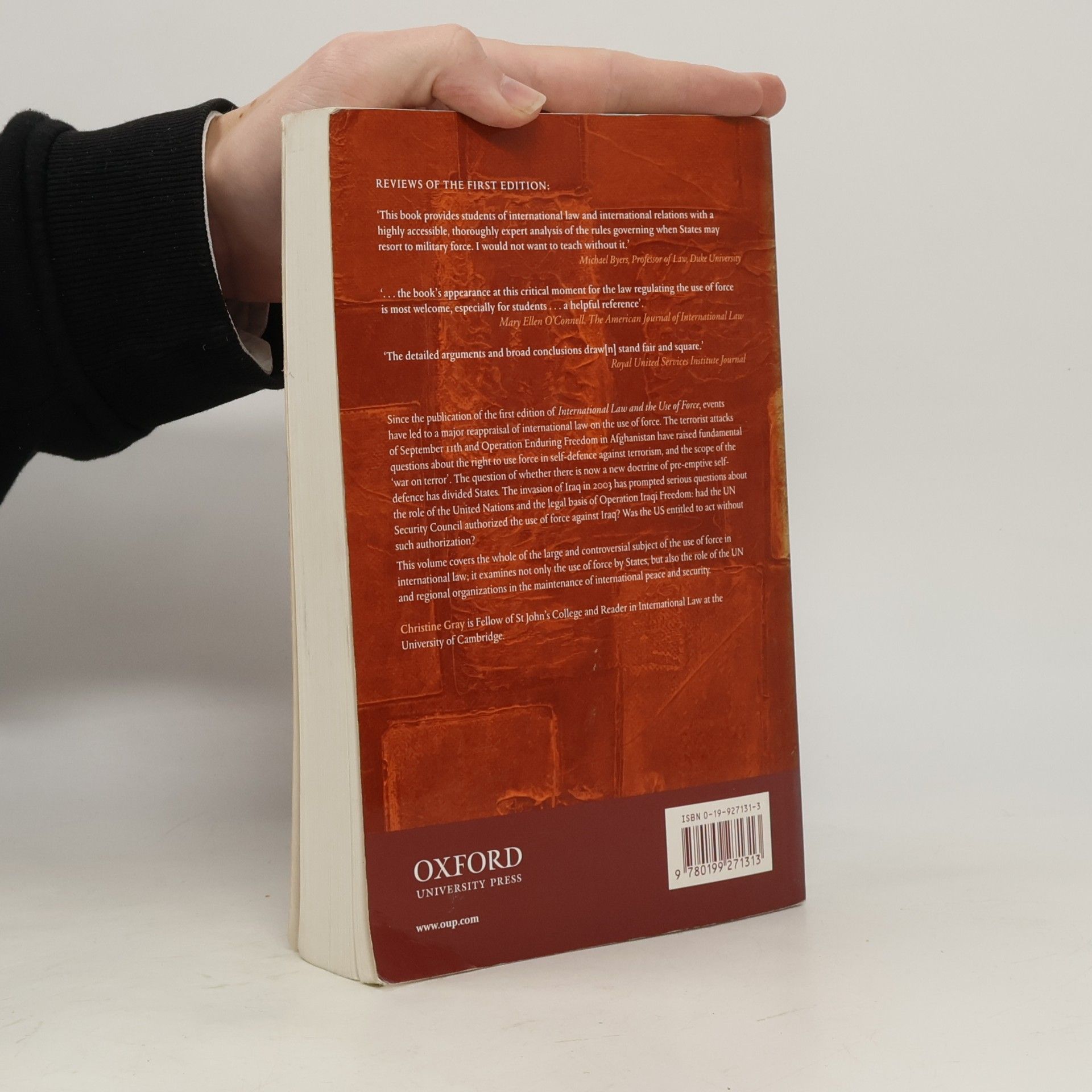 Christine Gray Foundations of Public International Law: International Law and the Use of Force