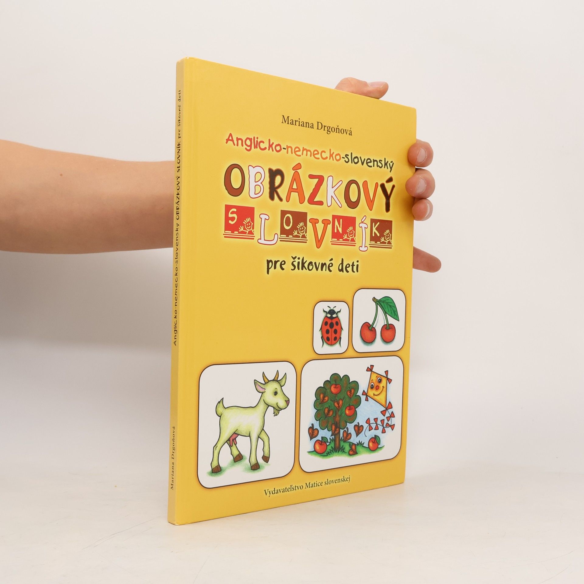 Mariana Drgoňová Anglicko-nemecko-slovenský obrázkový slovník pre šikovné deti