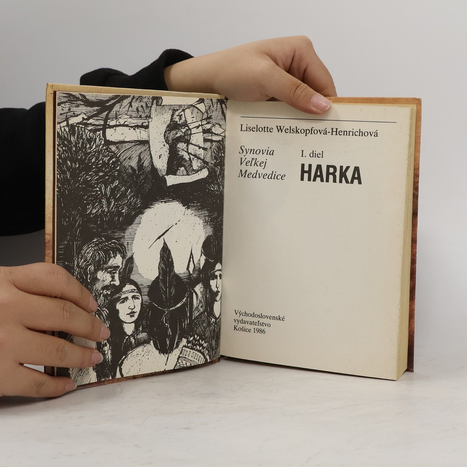 Liselotte Welskopf-Henrich Harka. Synovia Veľkej Medvedice I.