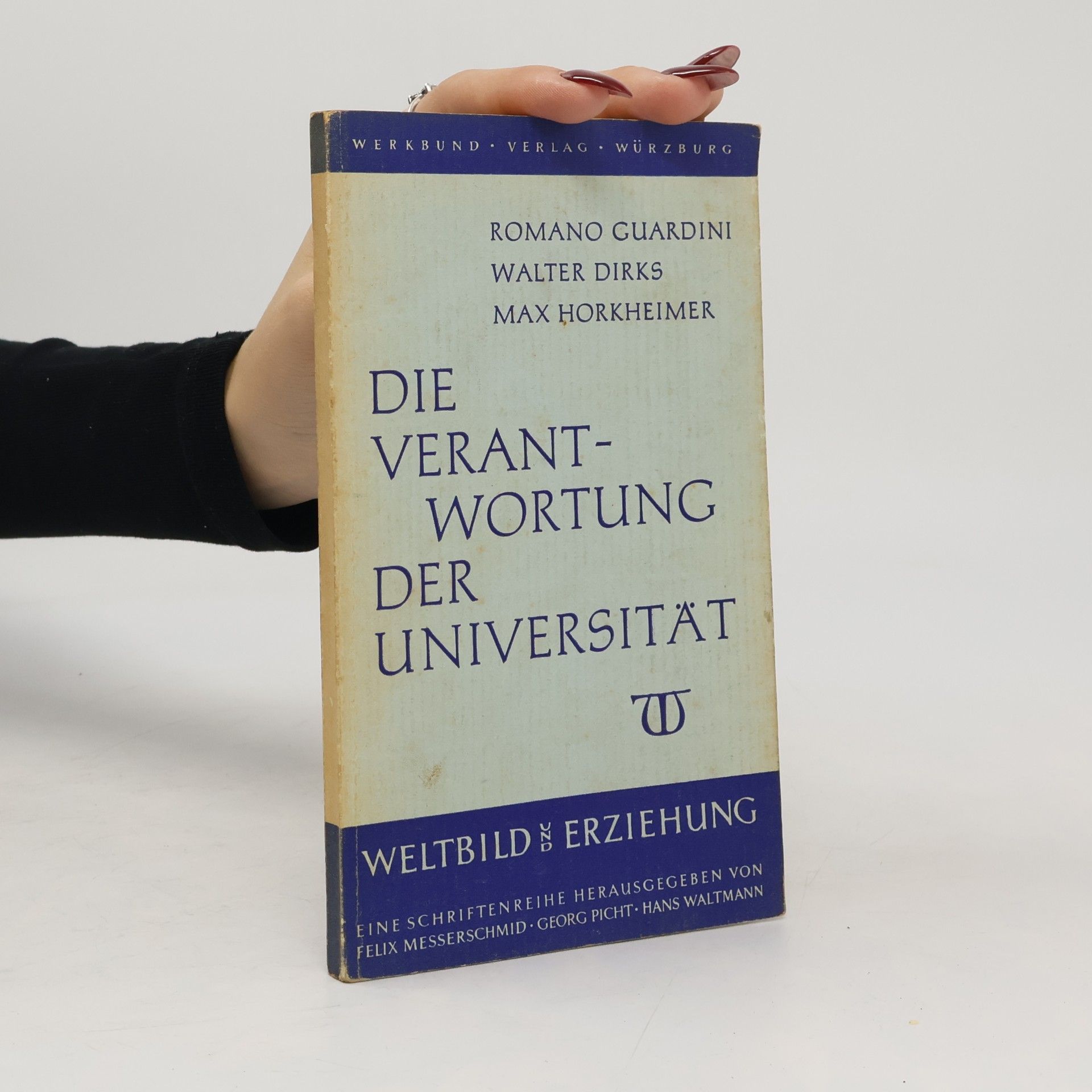DIE VERANTWORTUNG DER UNIVERSITÄT