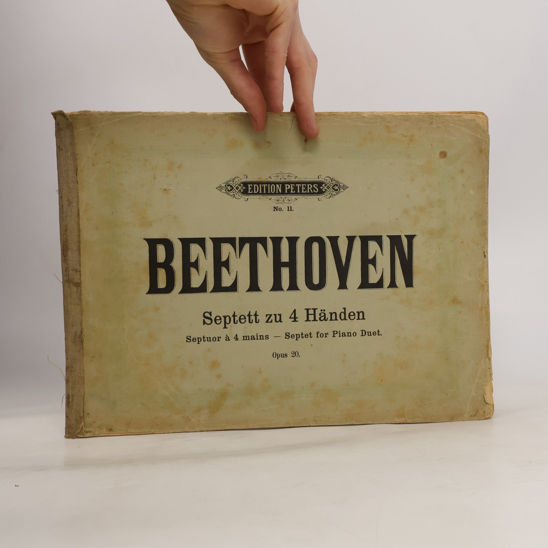 Beethoven Septett zu 4 Händen