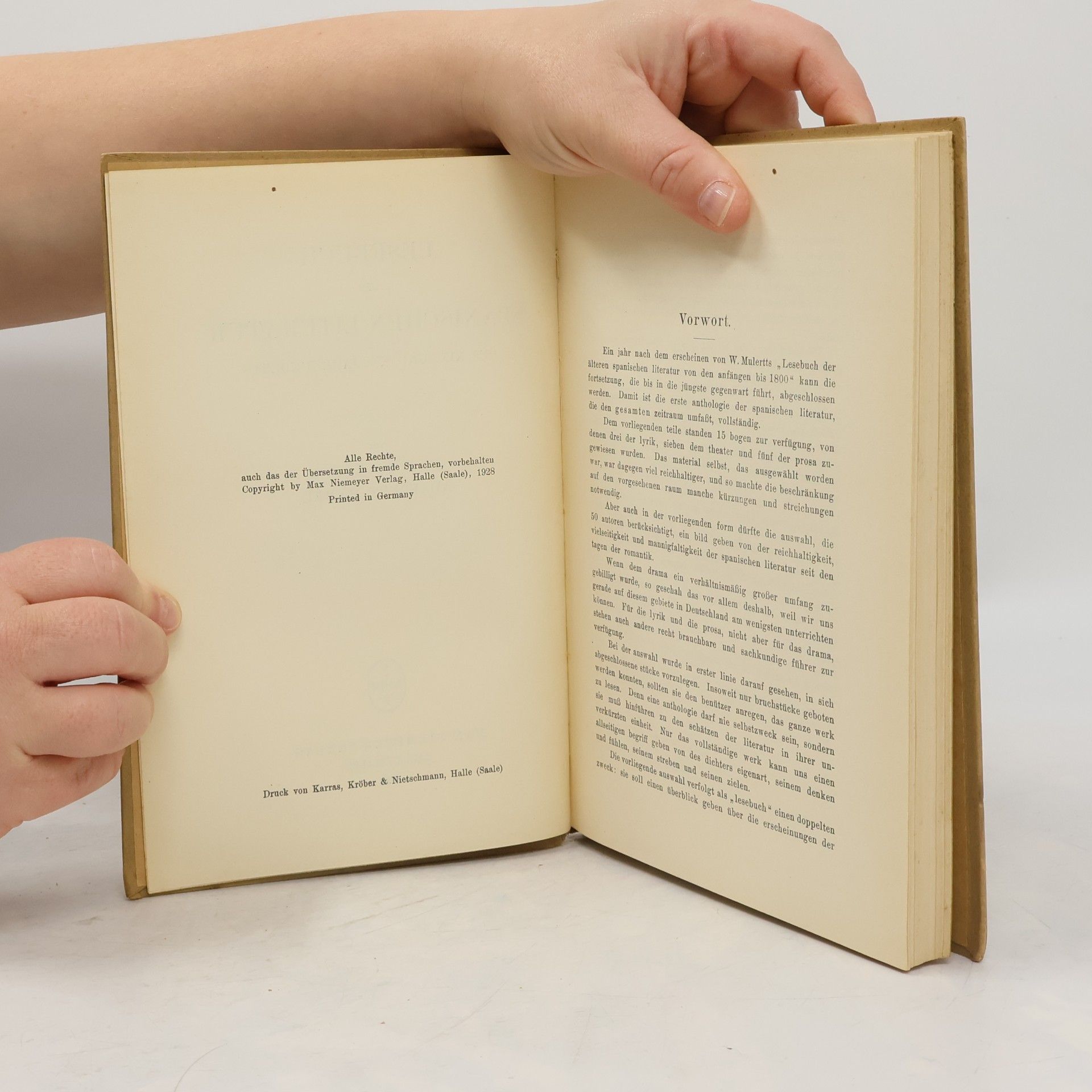Adalbert Hämel LESEBUCH DER SPANISCHEN LITERATUR