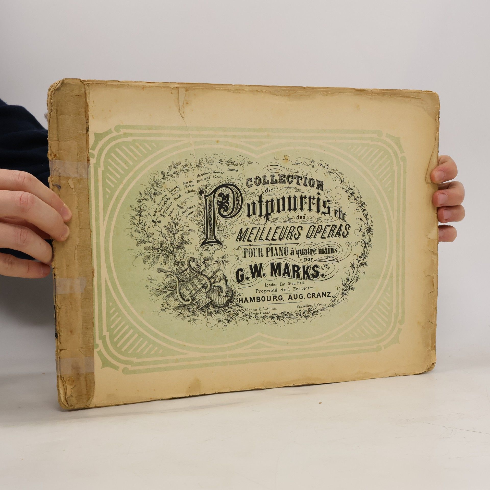 G. W. Marks Collection de Potpourris des meilleurs opéras