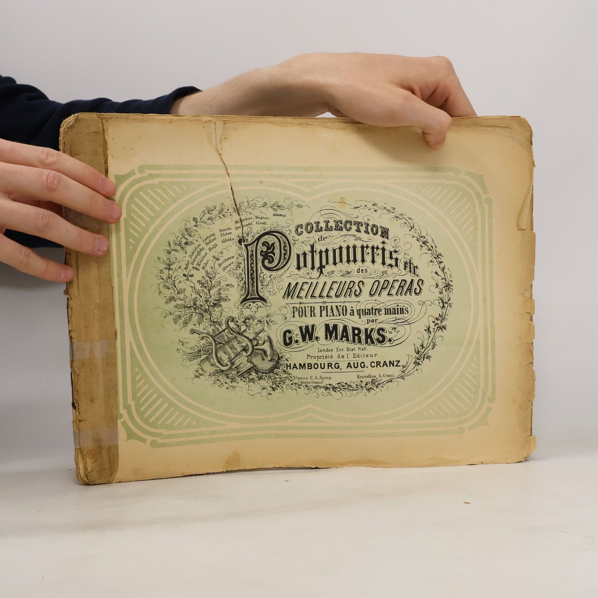 G. W. Marks Collection de Potpourris des meilleurs opéras