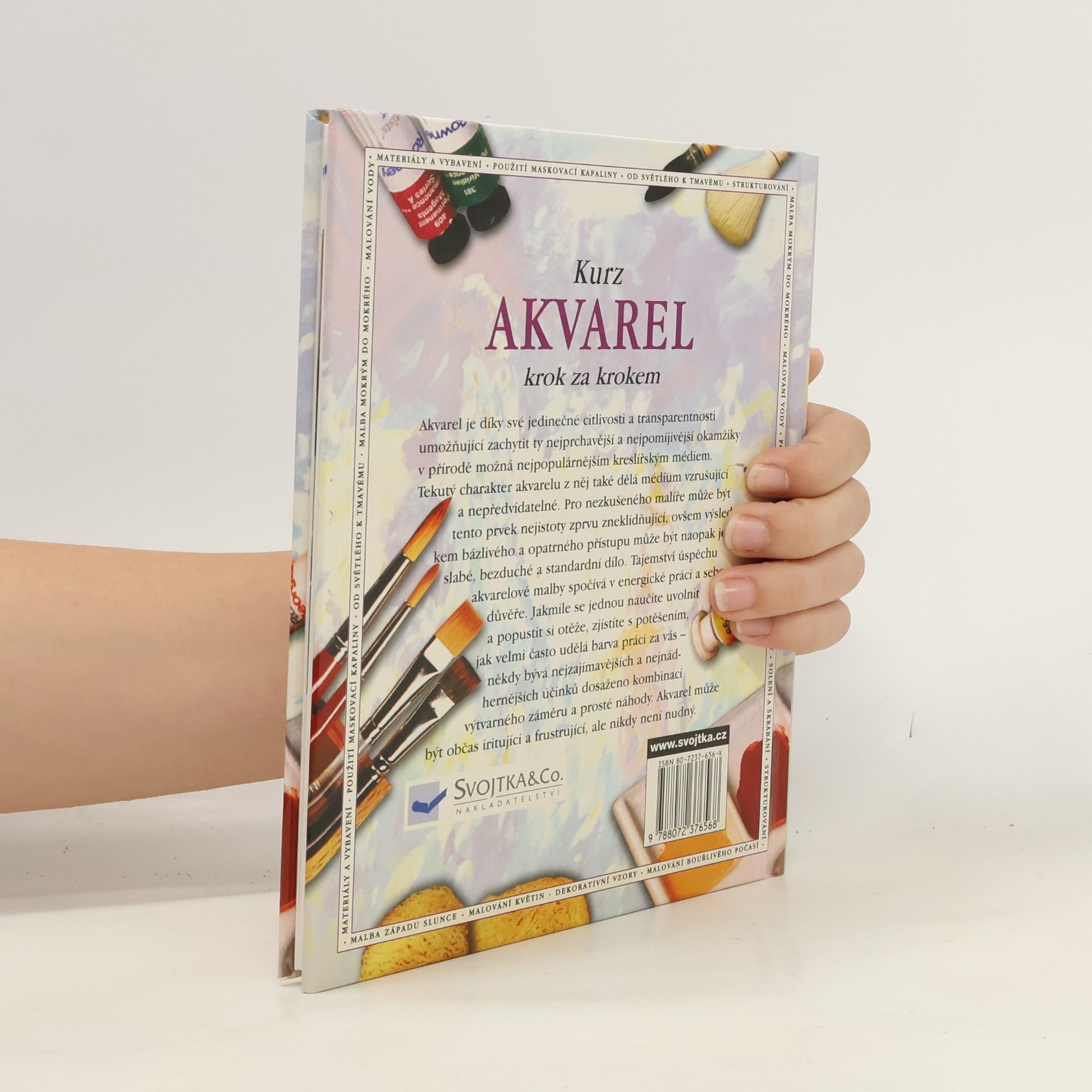Angela Gair Kurz Akvarel krok za krokem