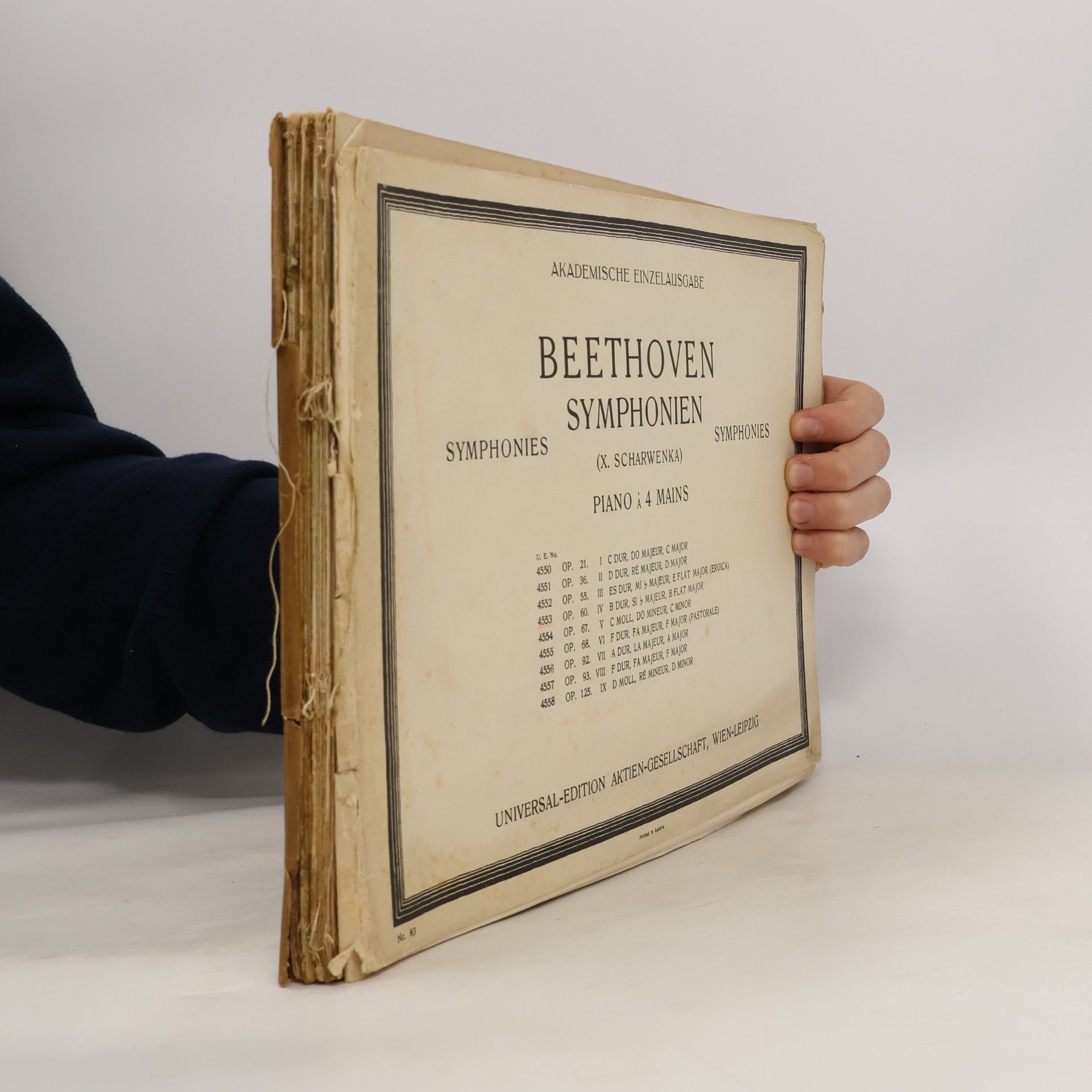 BEETHOVEN SYMPHONIEN