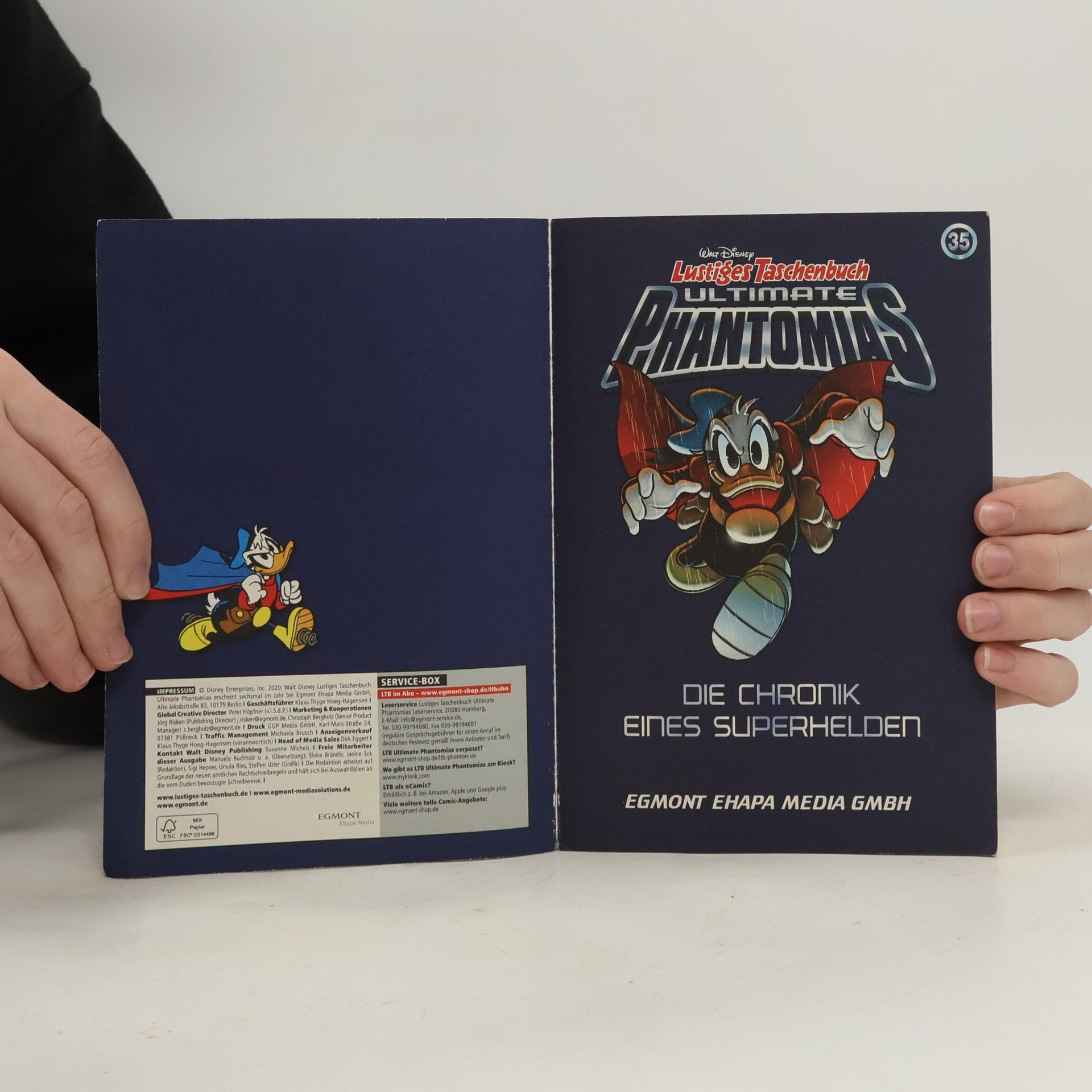 Walt Disney Lustiges Taschenbuch 35. Ultimate Phantomias