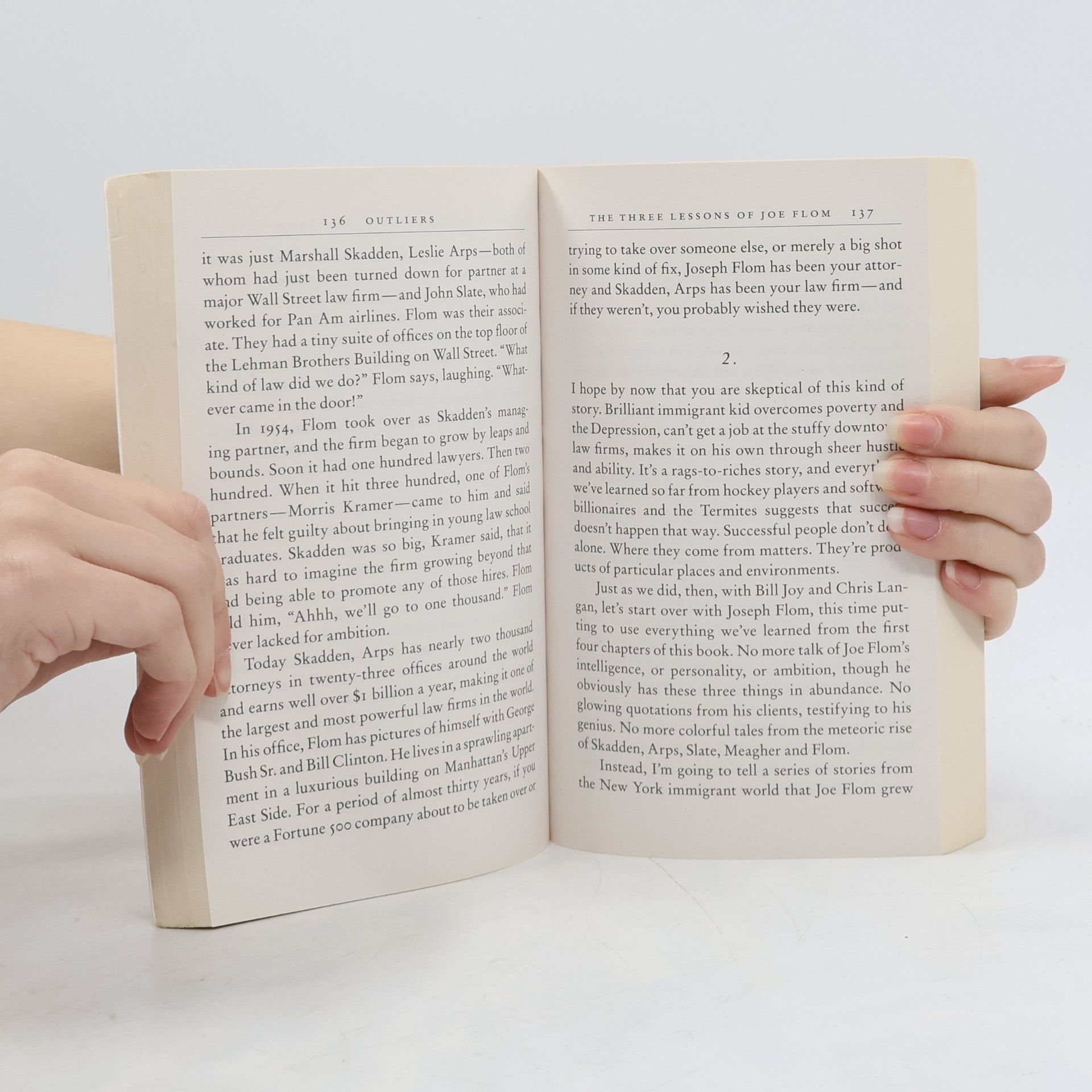 Malcolm Gladwell Outliers : the history of success
