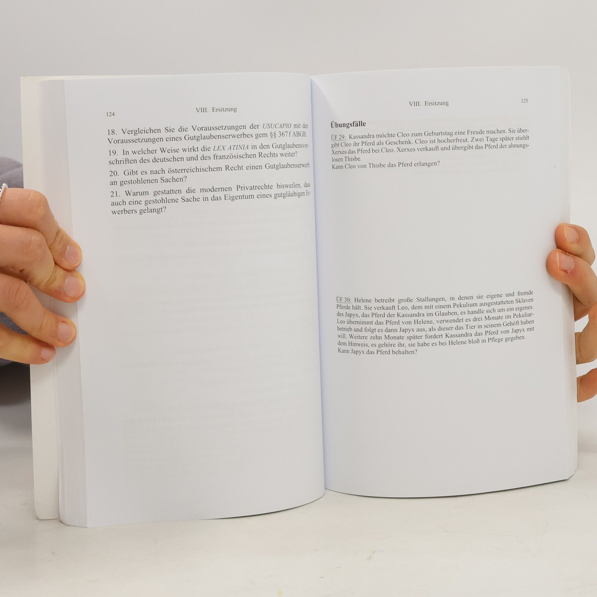 Nikolaus Benke Übungsbuch Römisches Sachenrecht