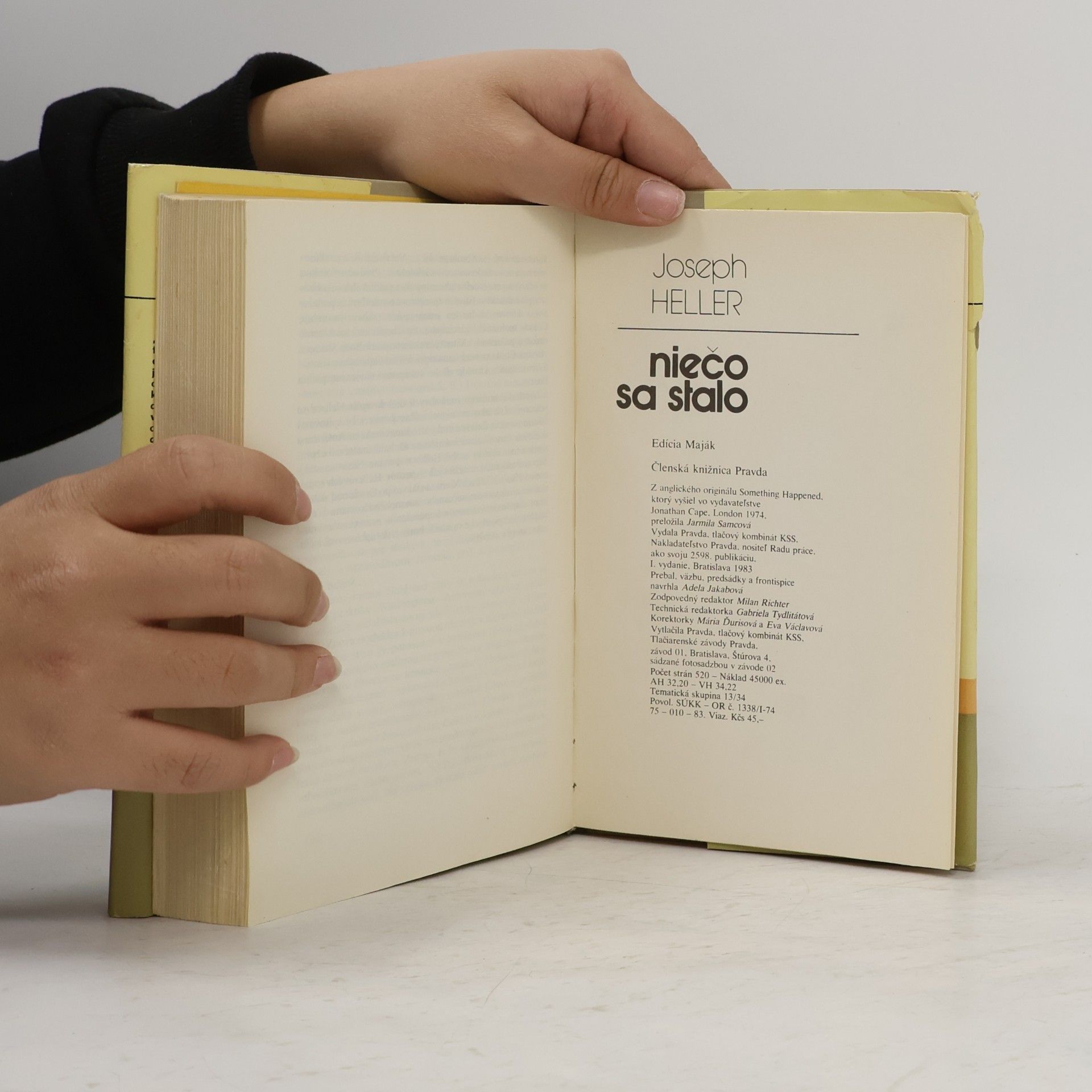 Joseph Heller Niečo sa stalo