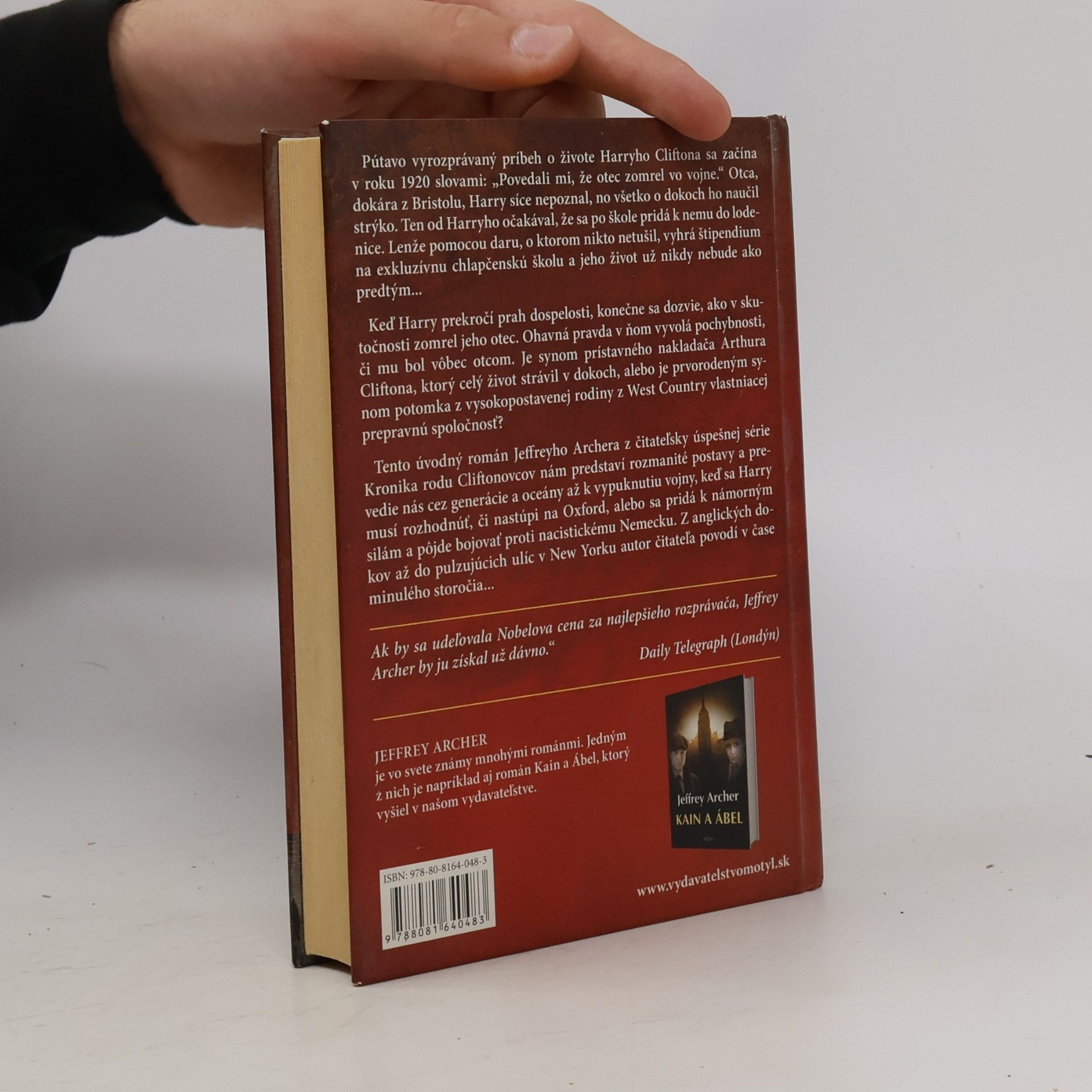 Jeffrey Archer Len čas ukáže
