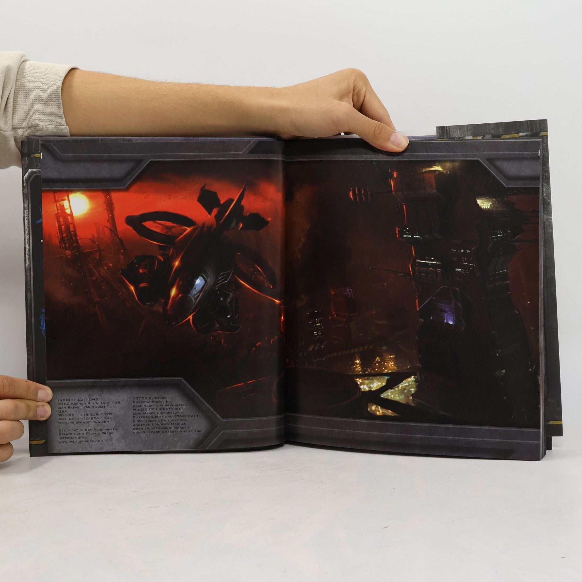 Autores varios Die Kunst von Starcraft - Wings of Liberty
