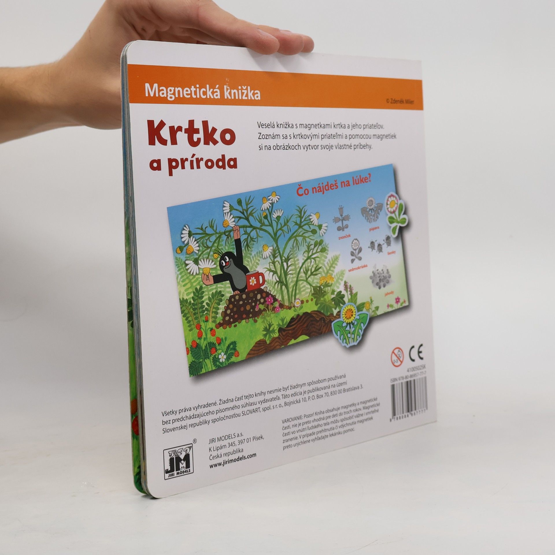 Zdeněk Miler Krtko a príroda (Magnetická knižka)