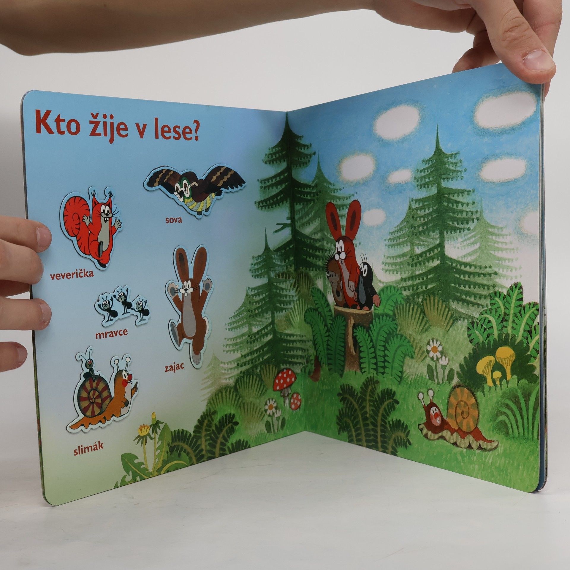 Zdeněk Miler Krtko a príroda (Magnetická knižka)