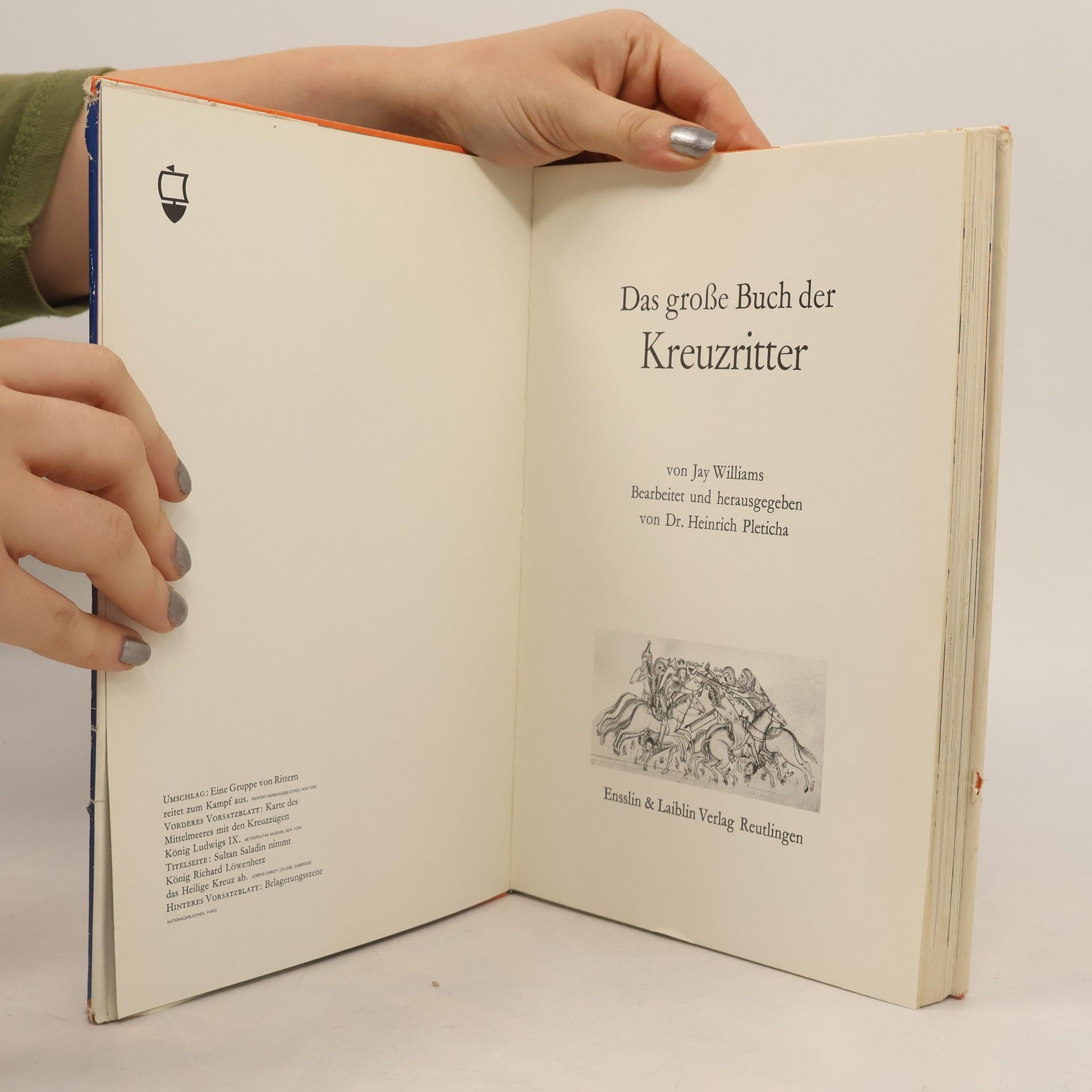 Jay WIliams Das große Buch der Kreuzritter