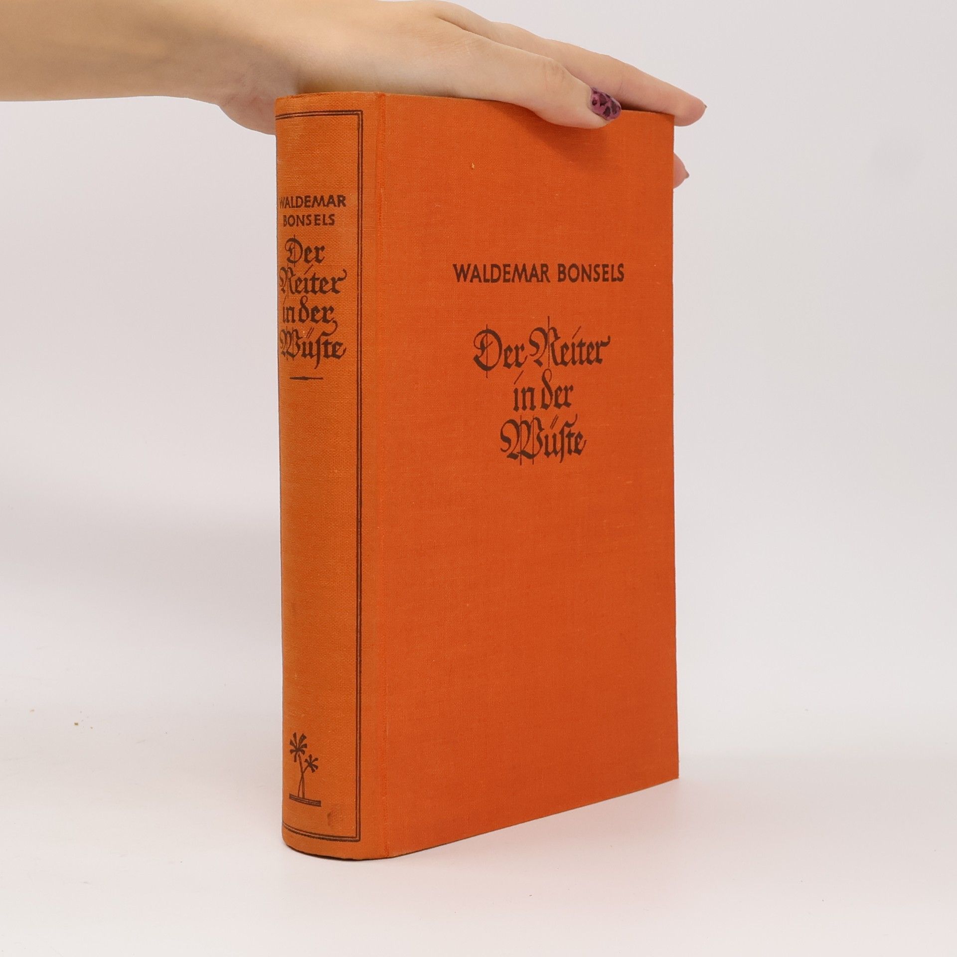 Waldemar Bonsels Der Reiter in der Wüste