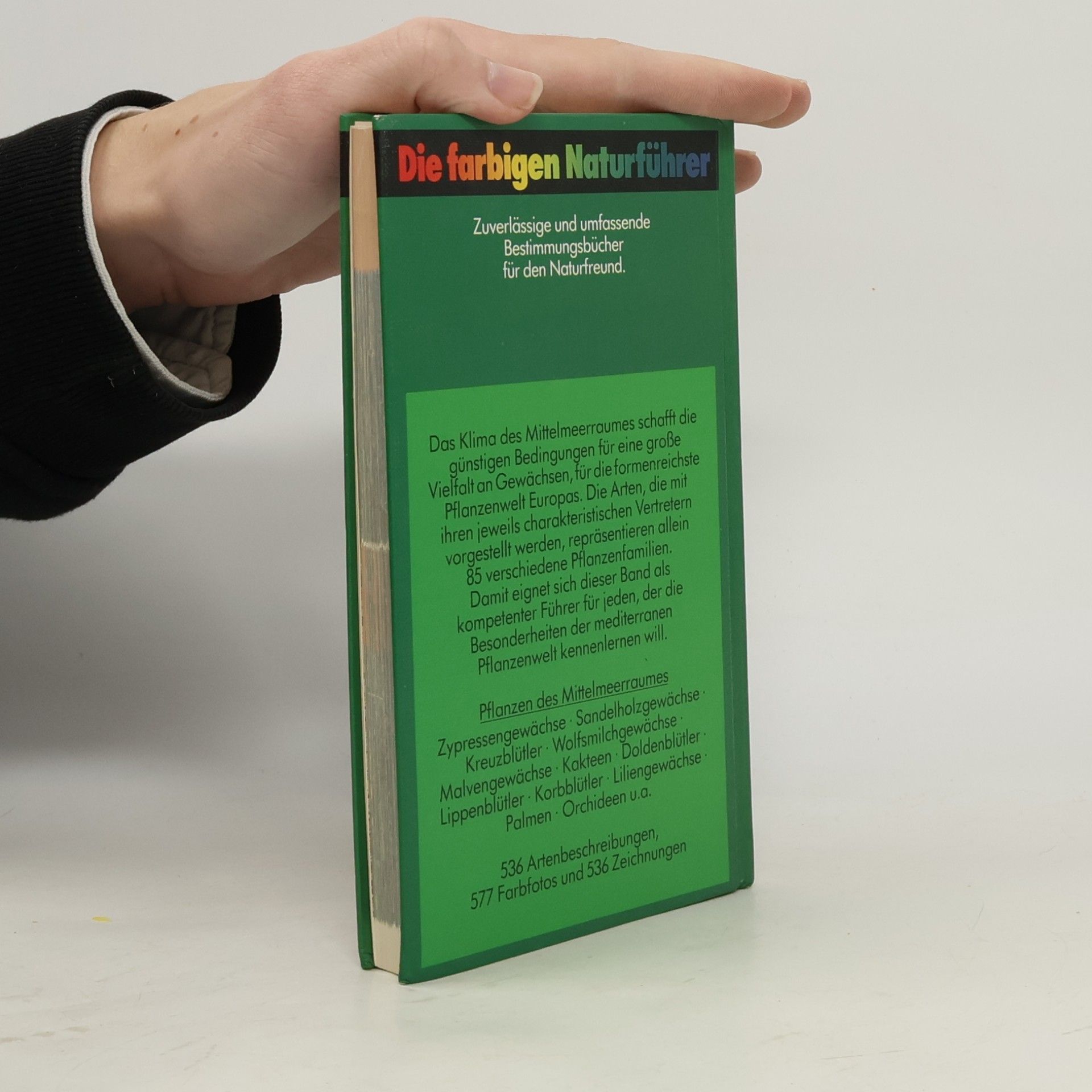 Autores varios Die farbigen Naturführer: Pflanzen des Mittelmeerraums