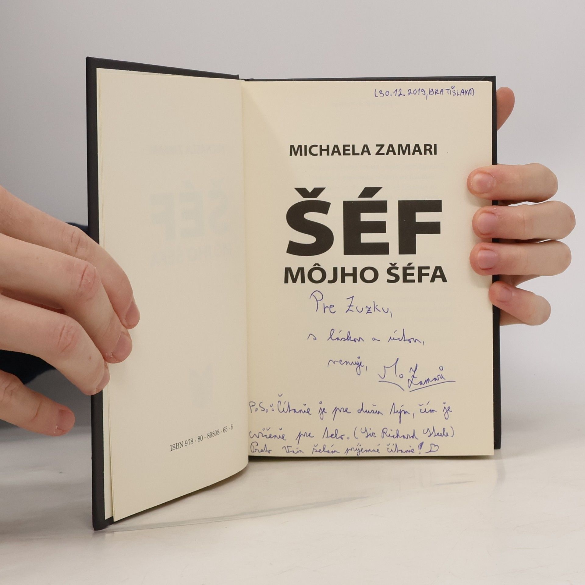 Michaela Zamari Šéf môjho šéfa
