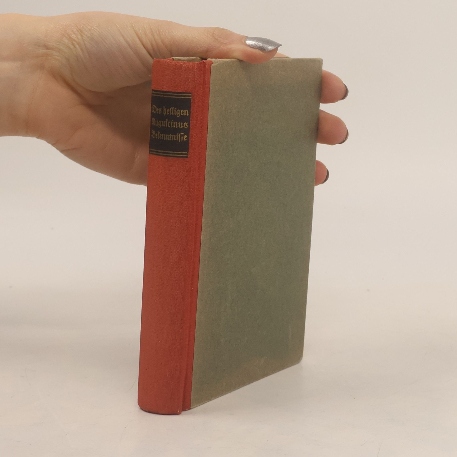 Die Bekenntnisse des heiligen Augustinus