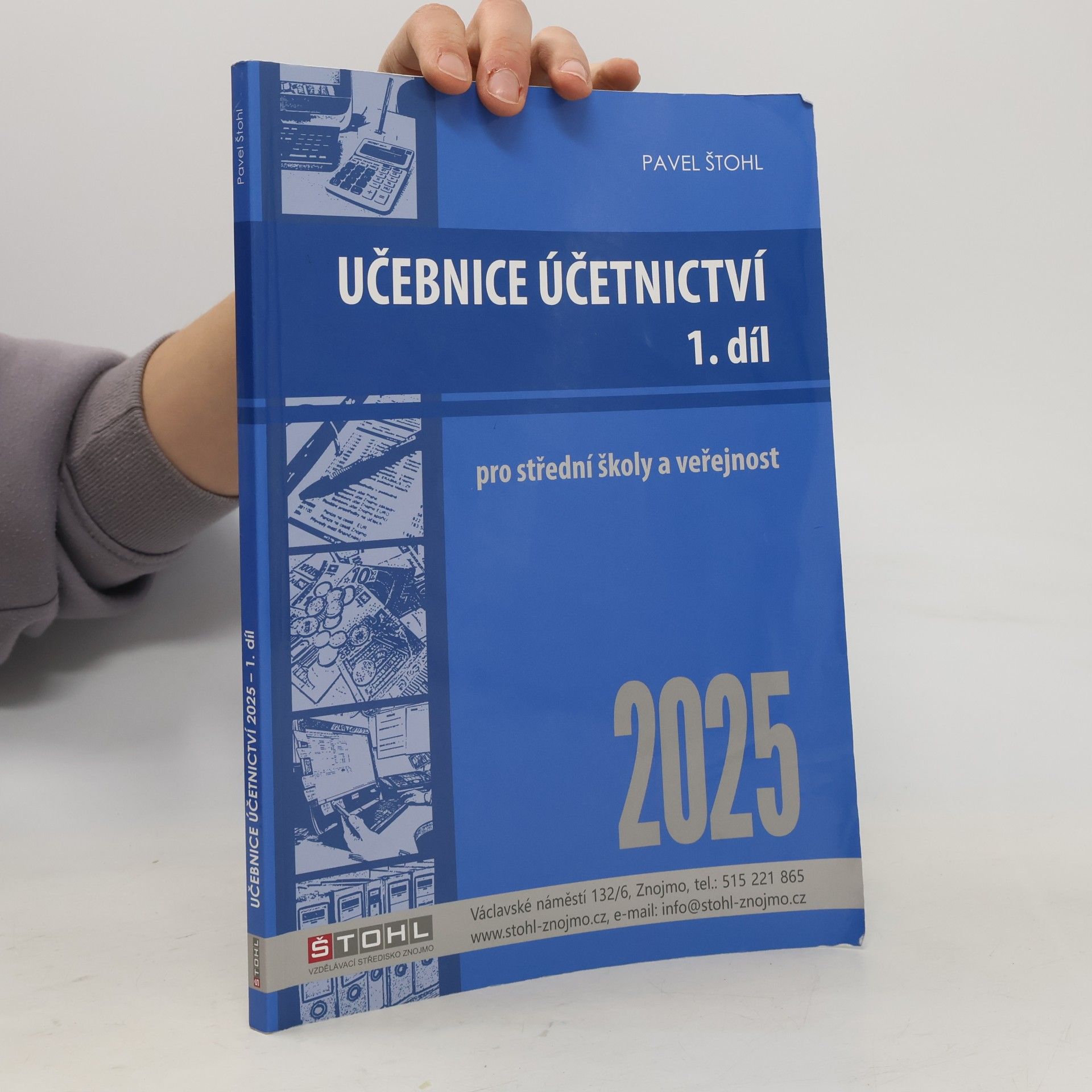 Učebnice účetnictví 2025 pro střední školy a veřejnost 1.