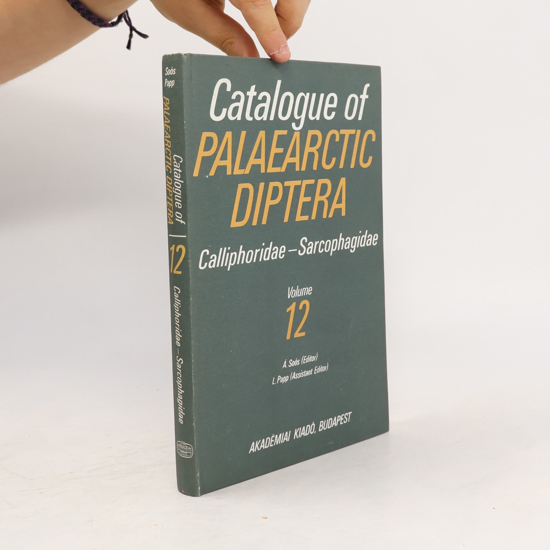 A. Soós Catalogue of Palaearctic Diptera 12