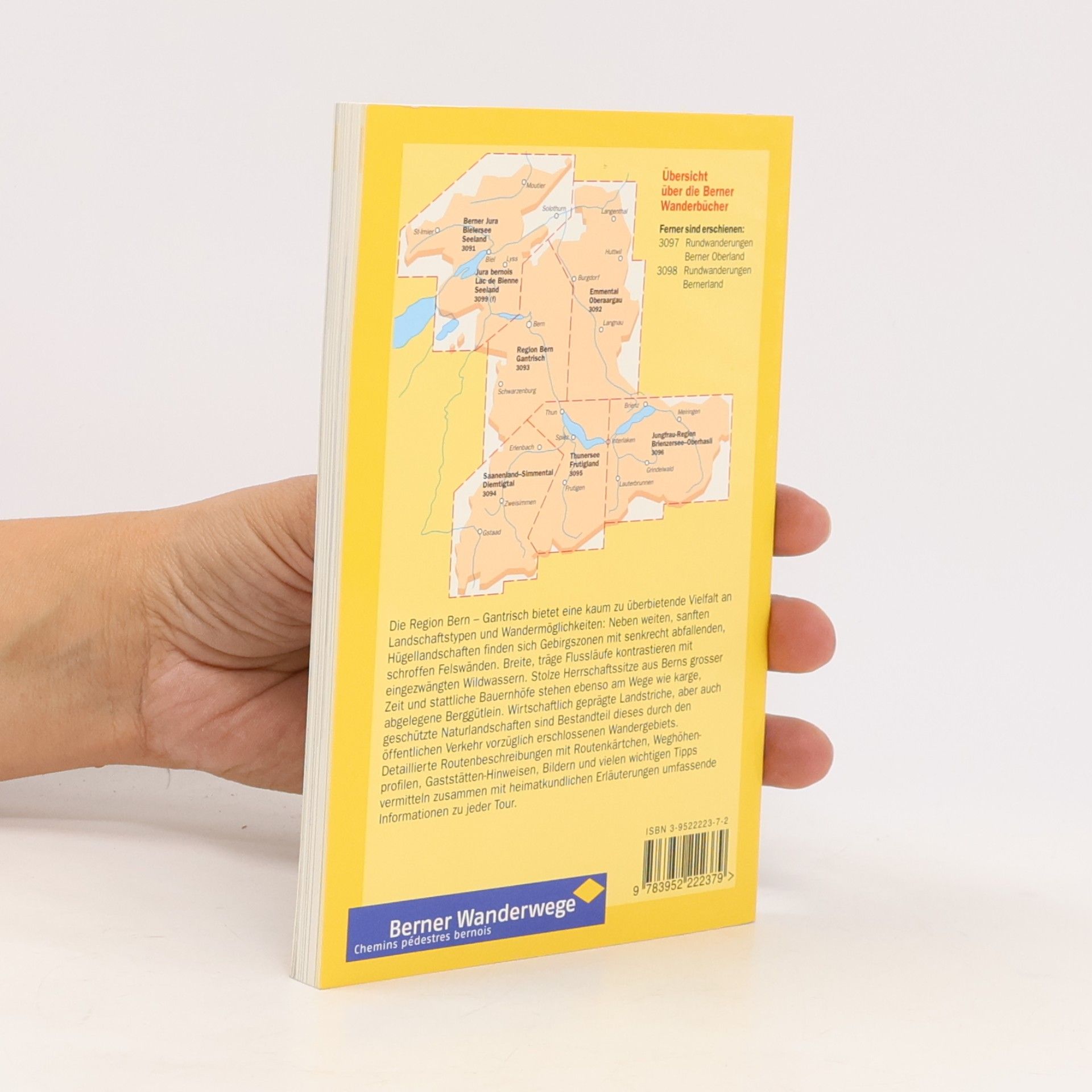 Rudolf Künzler Wanderbuch Region Bern - Gantrisch