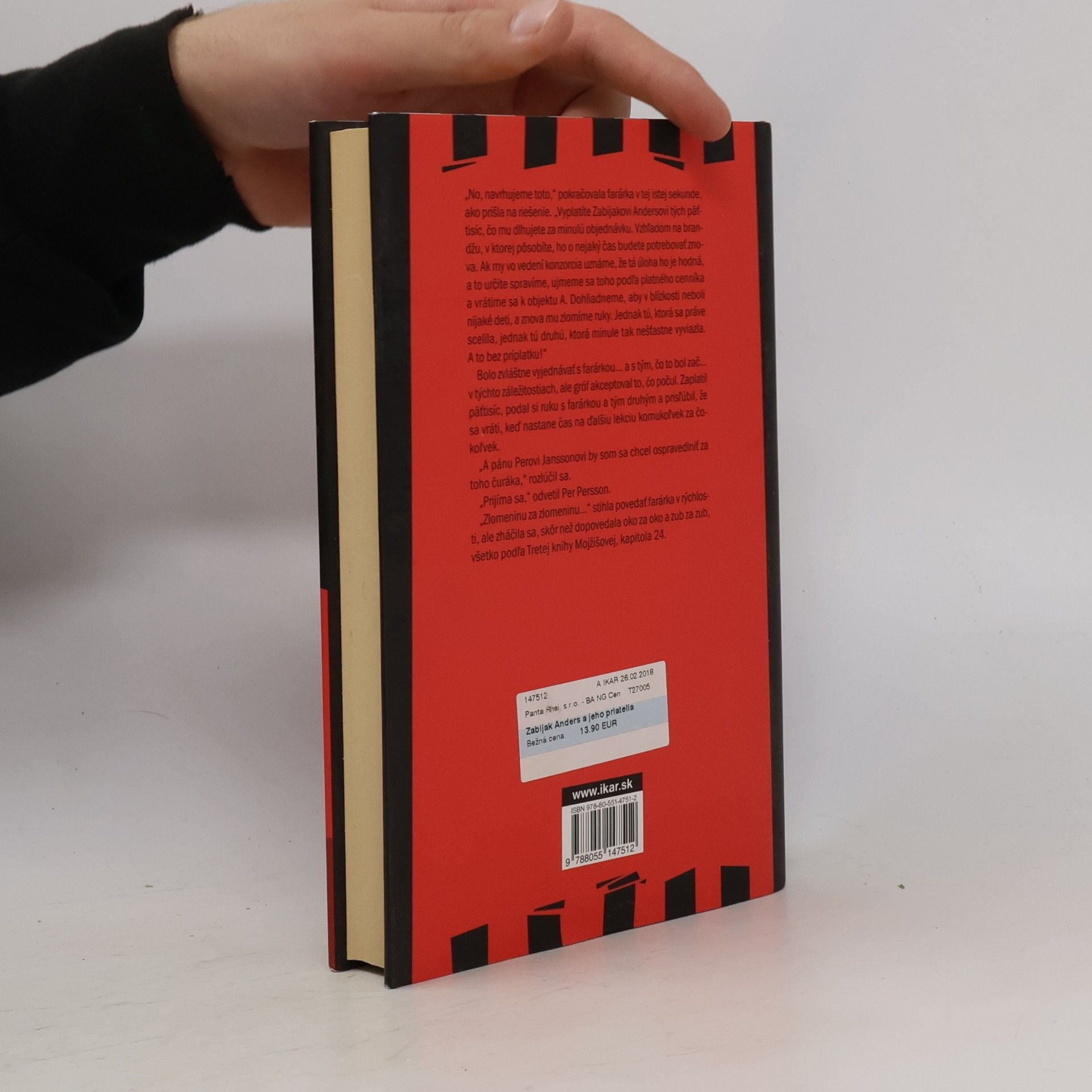 Jonas Jonasson Zabijak Anders a jeho priatelia
