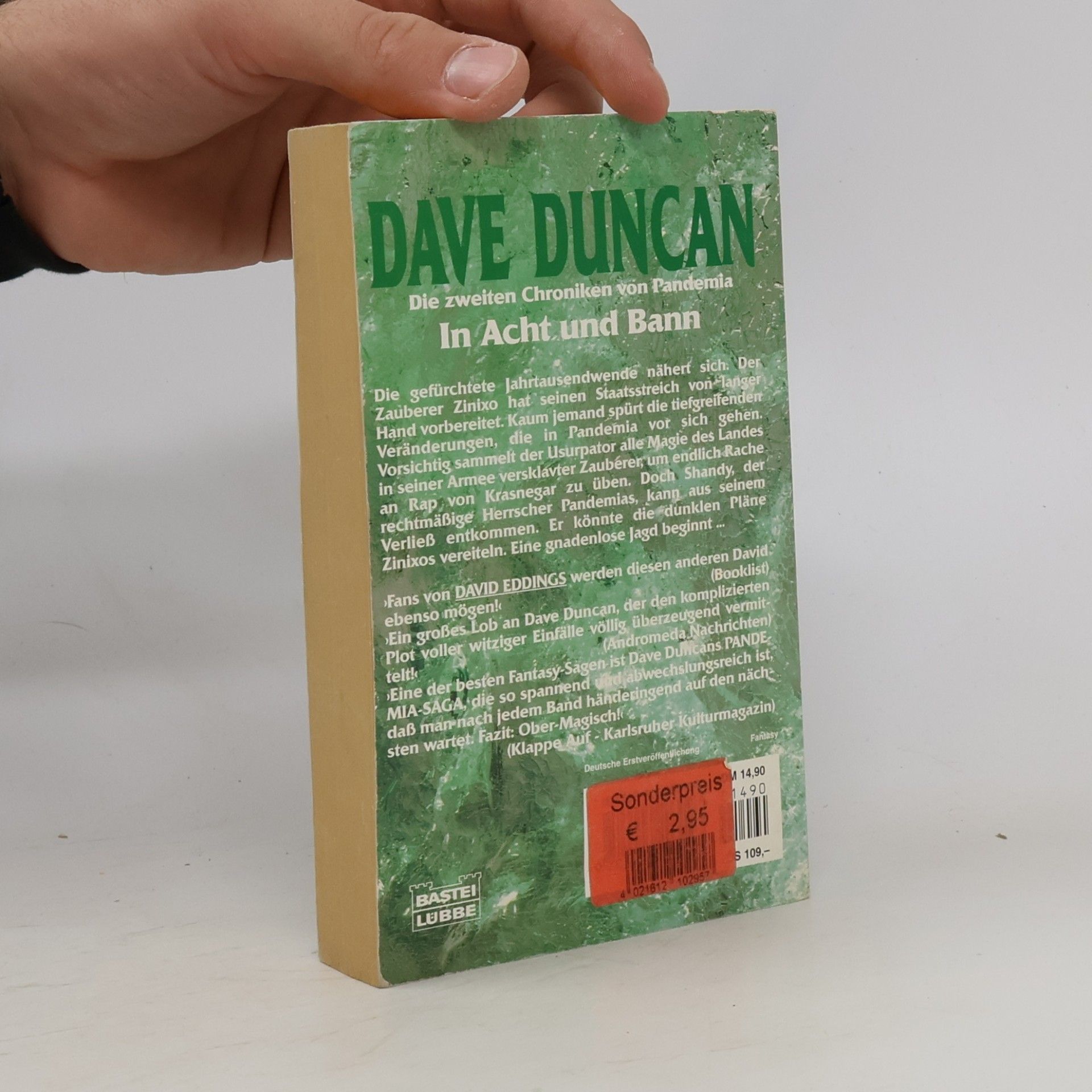 Dave Duncan Die zweiten Chroniken von Pandemia