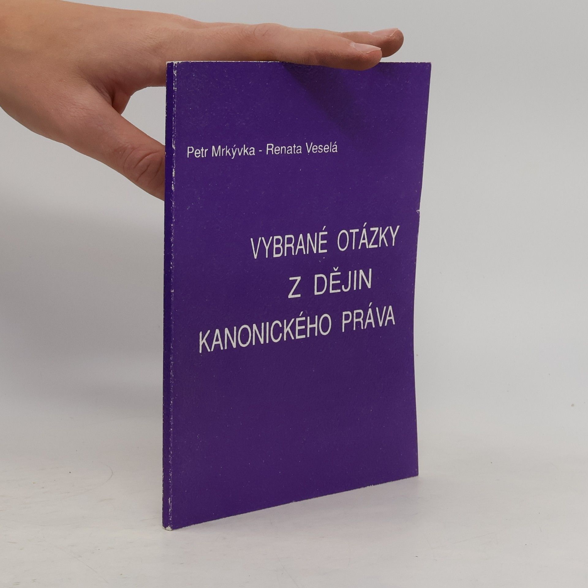 Vybrané otázky z dějin kanonického práva