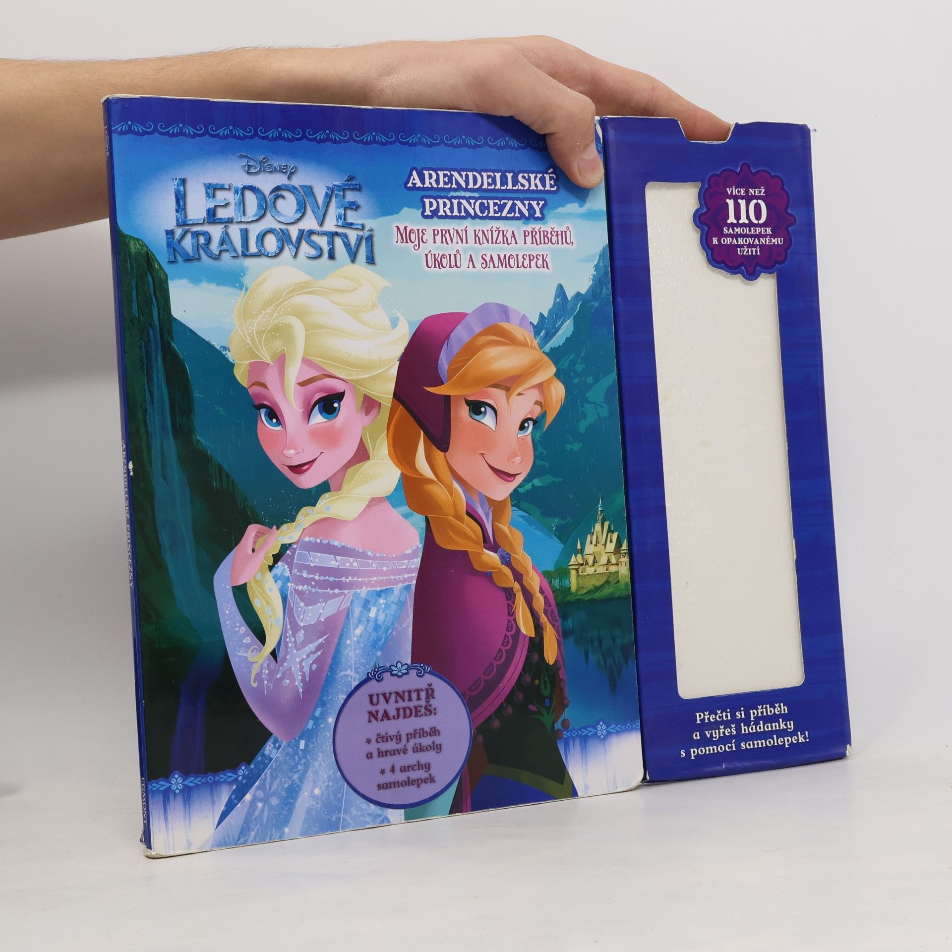 Walt Disney Ledové království - Arendellské princezny: Moje první knížka příběhů, úkolů a samolepek