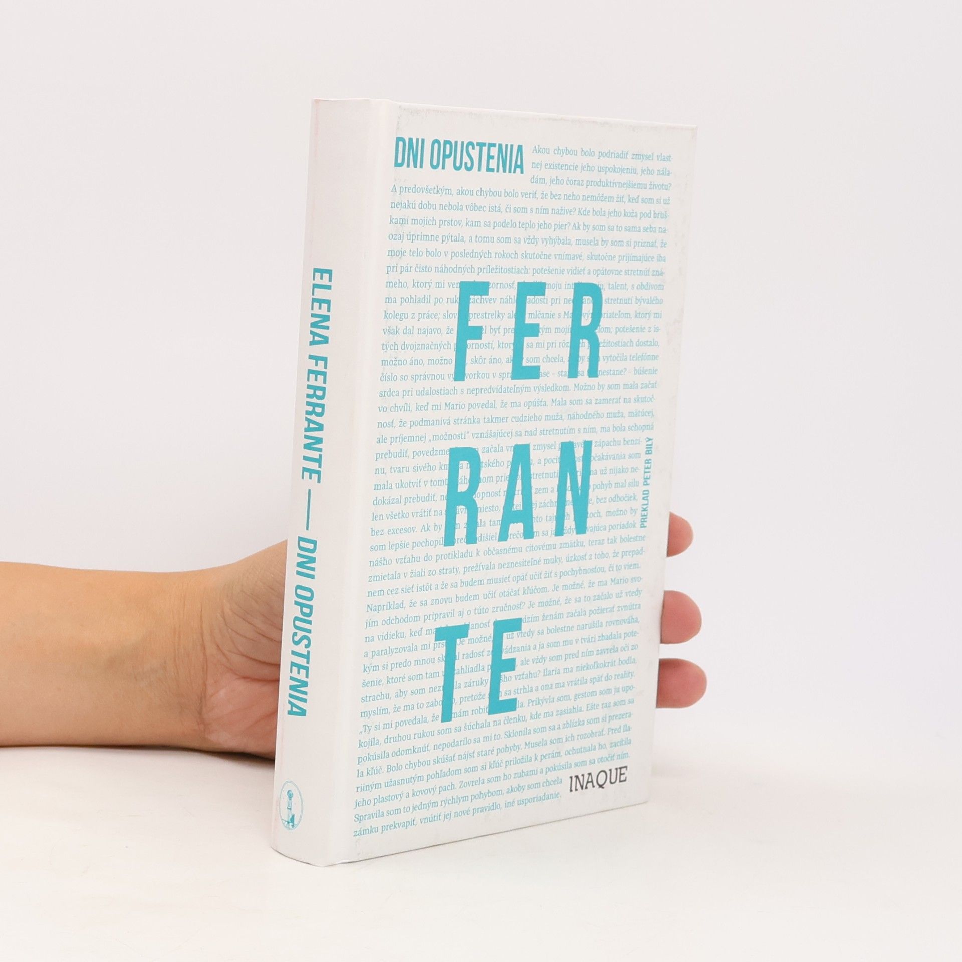 Elena Ferrante Dni opustenia