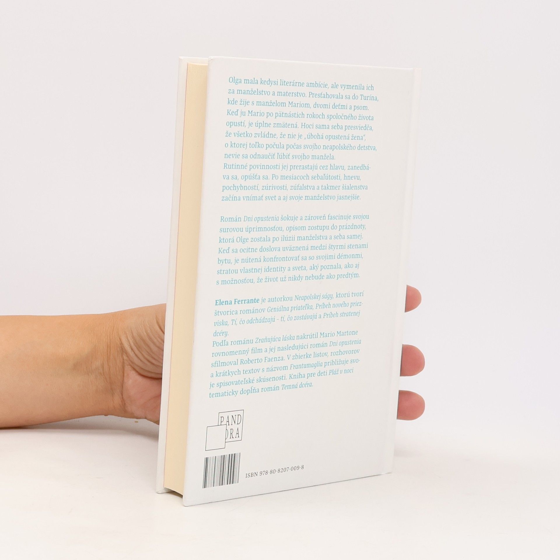 Elena Ferrante Dni opustenia