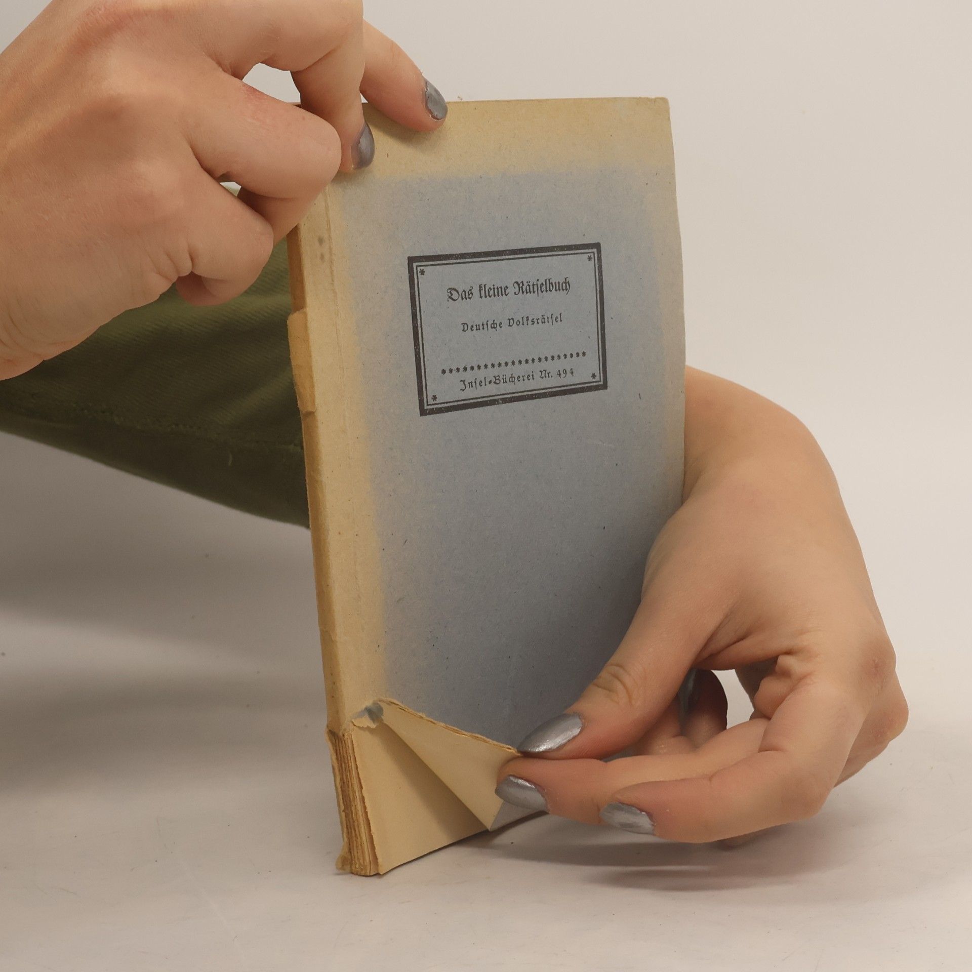 Various authors Das kleine Rätselbuch Deutsche Volksrätsel