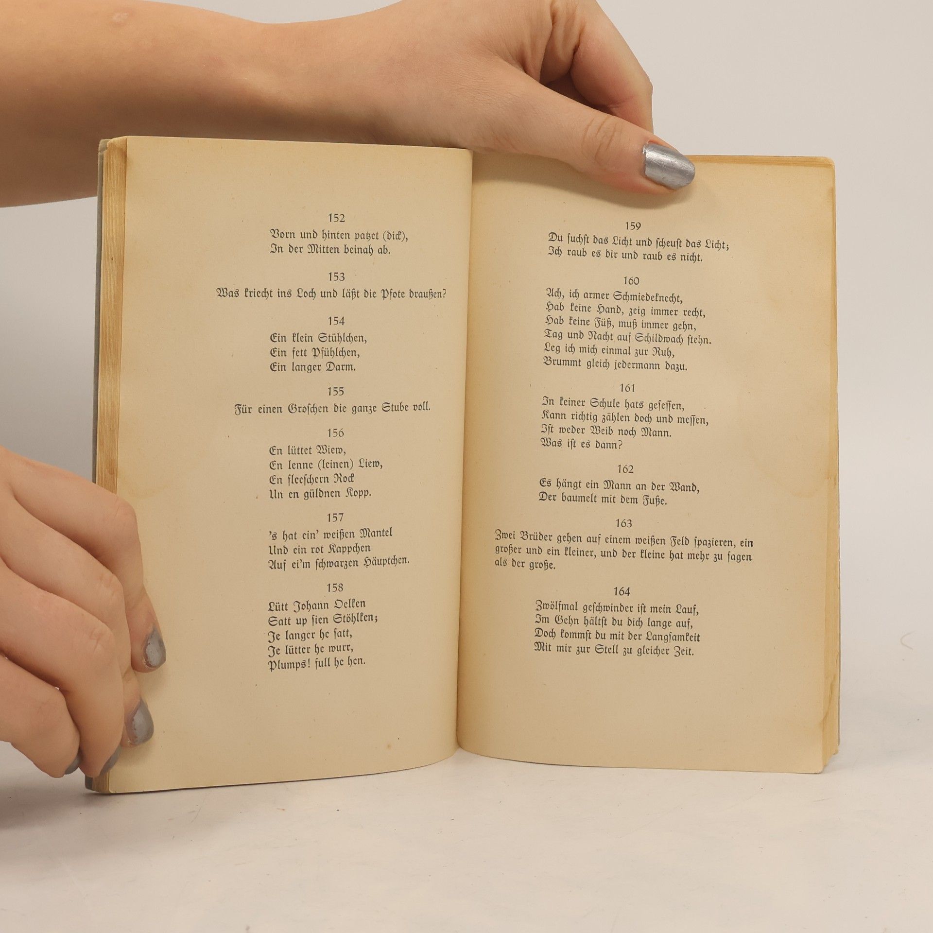 Various authors Das kleine Rätselbuch Deutsche Volksrätsel
