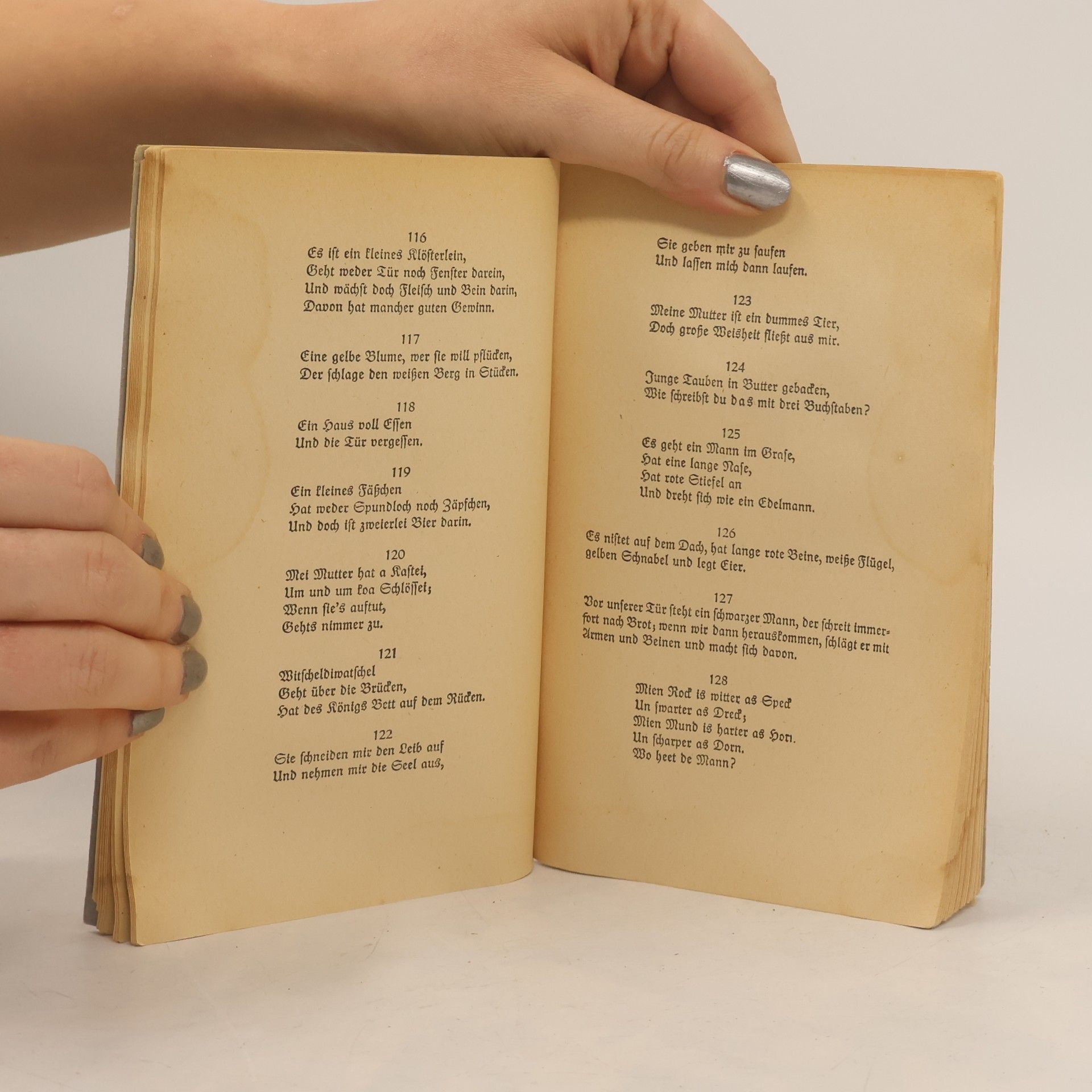 Various authors Das kleine Rätselbuch Deutsche Volksrätsel