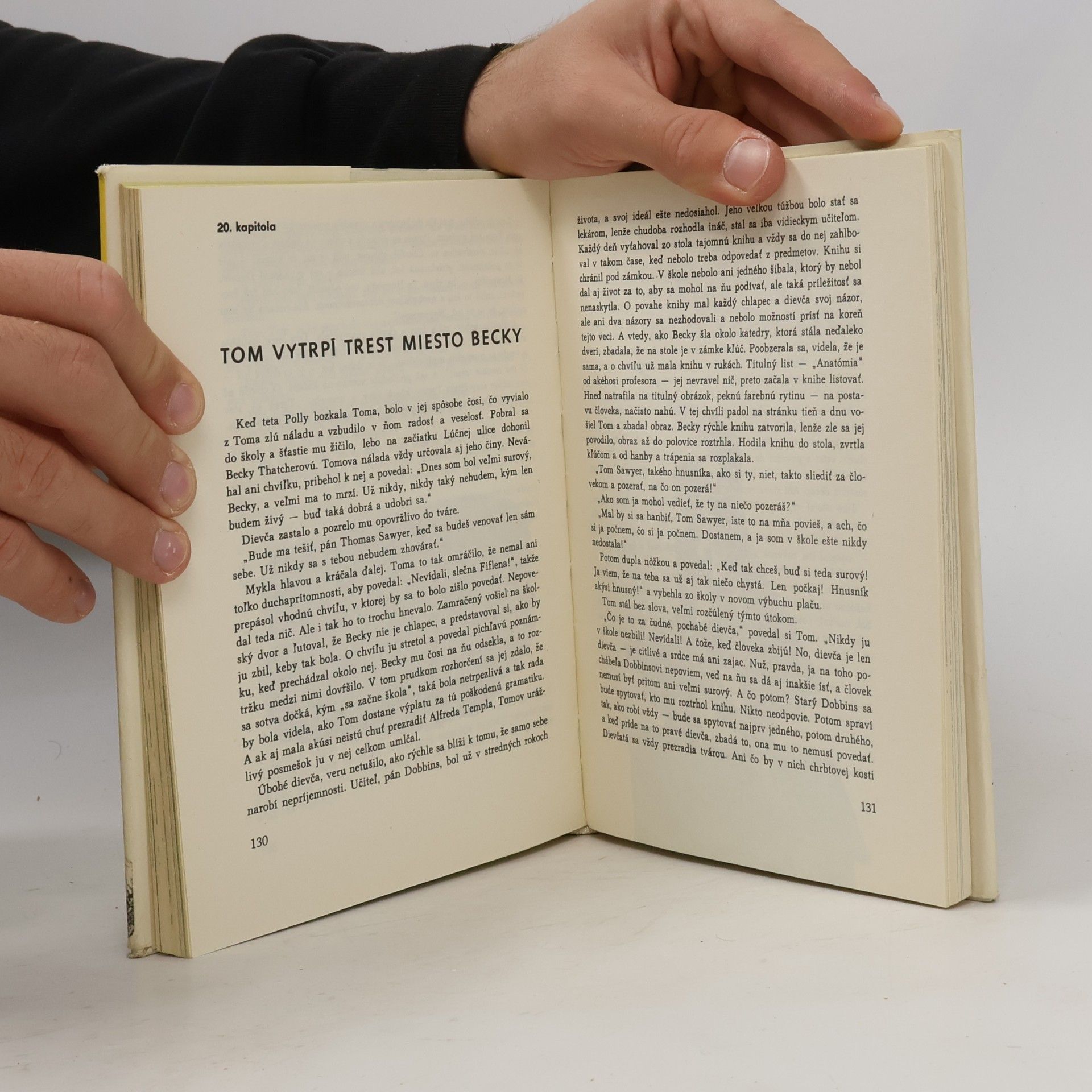 Mark Twain Tom Sawyer a jeho dobrodružstvá