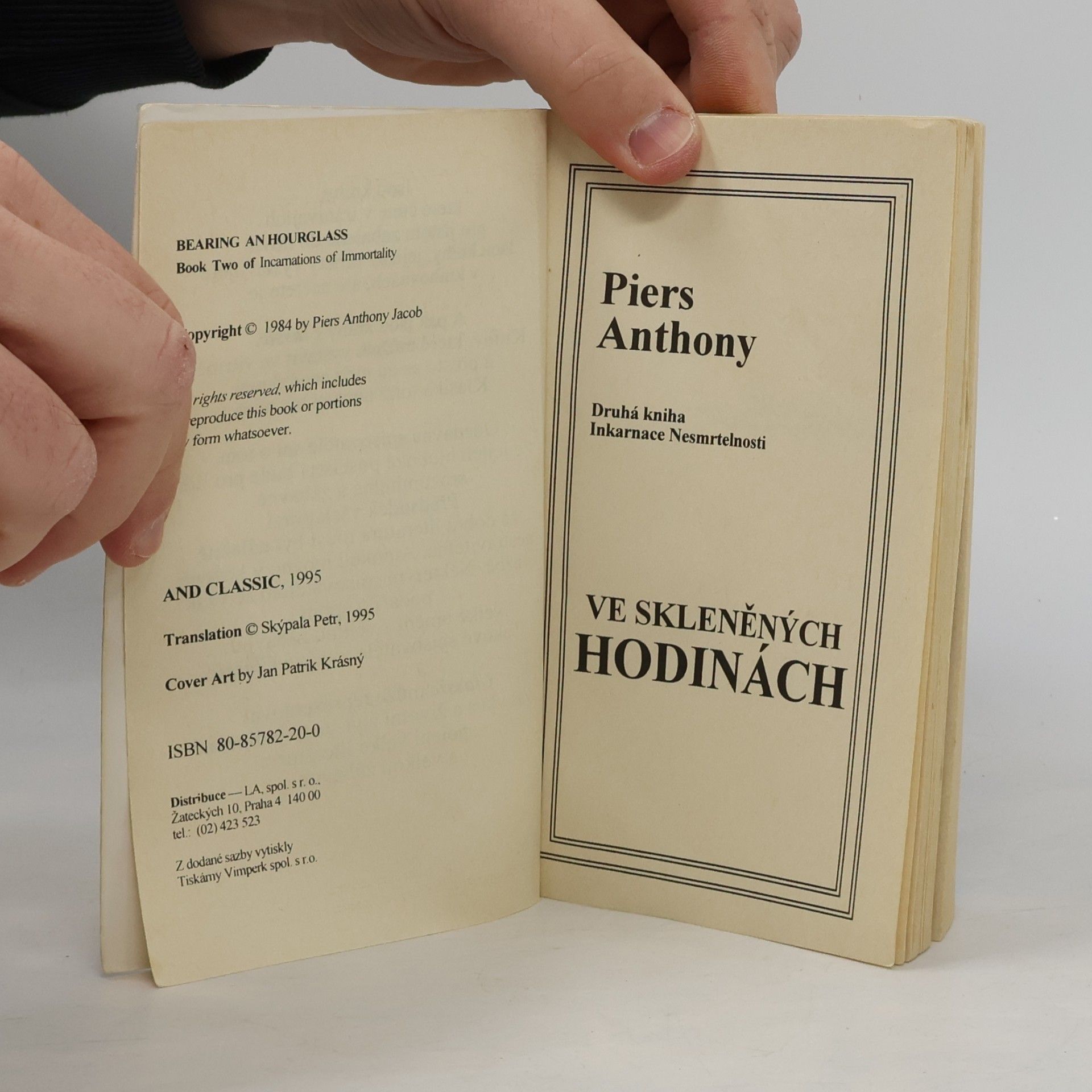Piers Anthony Inkarnace nesmrtelnosti 2. Ve skleněných hodinách