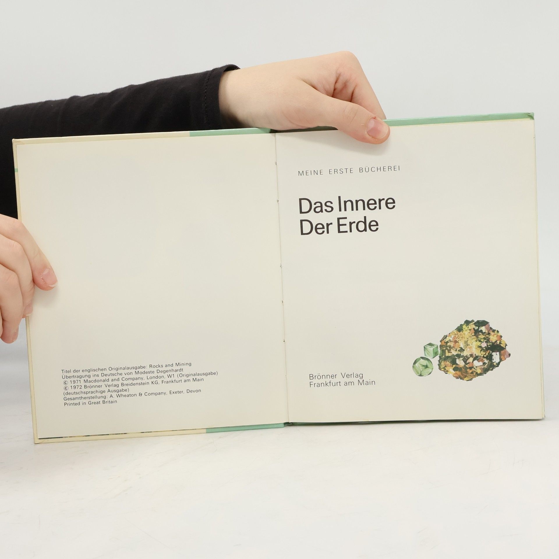 Kolektiv autorů Das Innere, der Erde