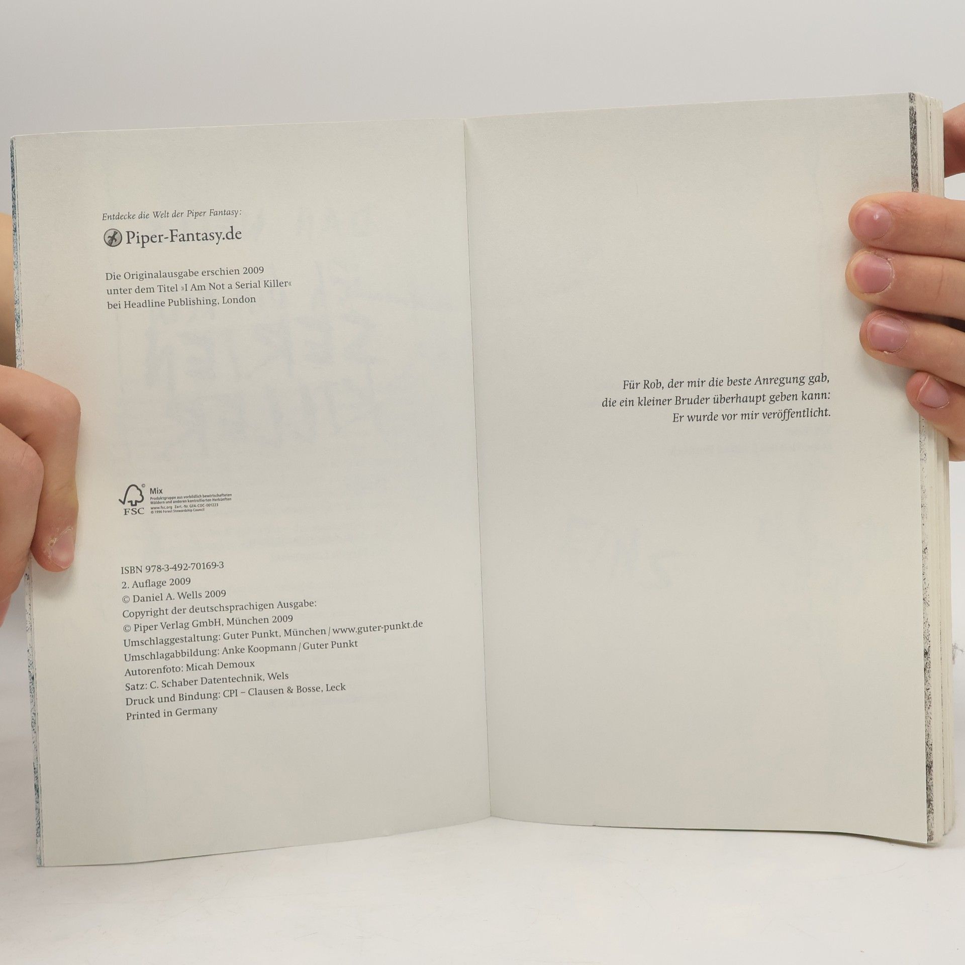 Dan Wells Ich bin kein Serienkiller