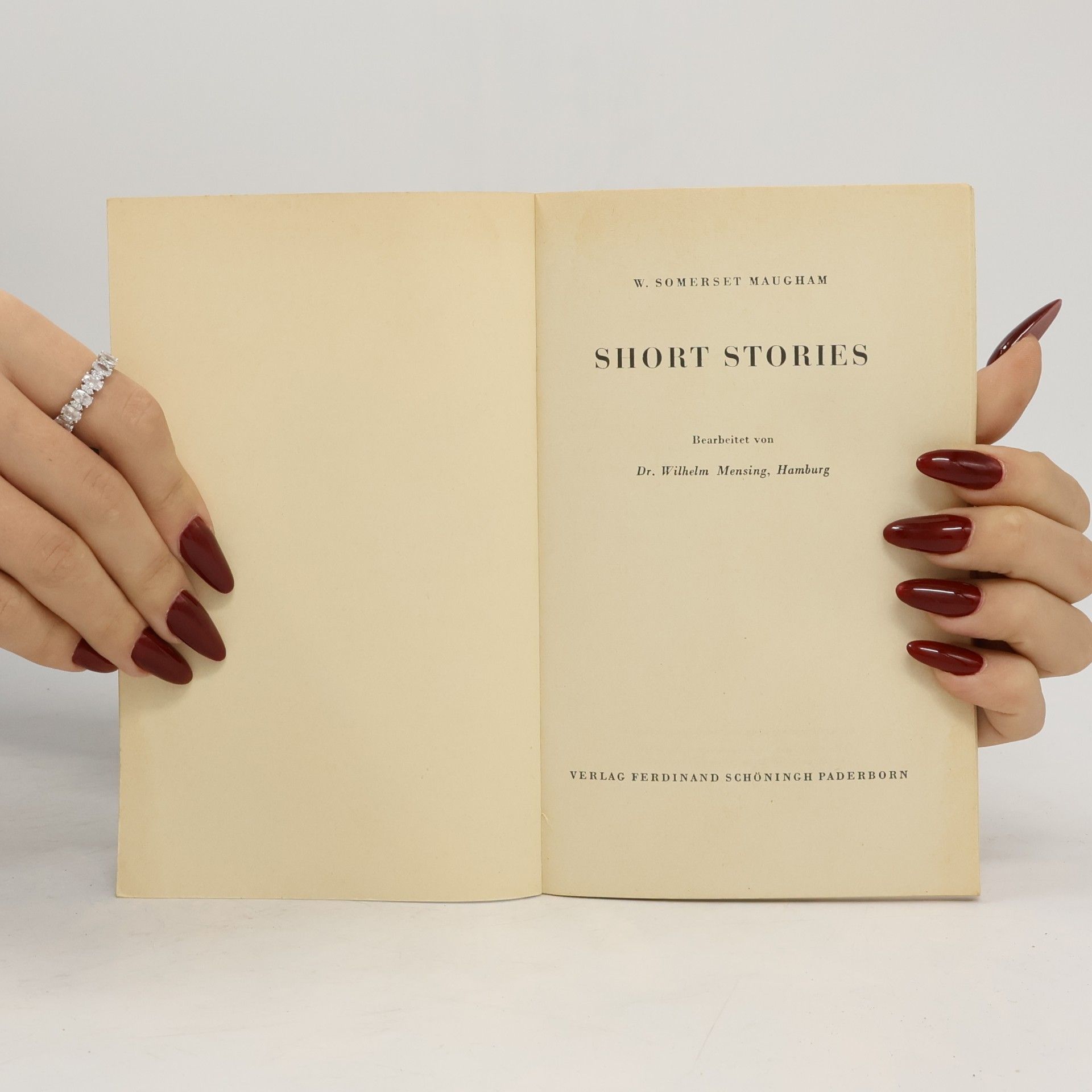 William Somerset Maugham Short Stories
