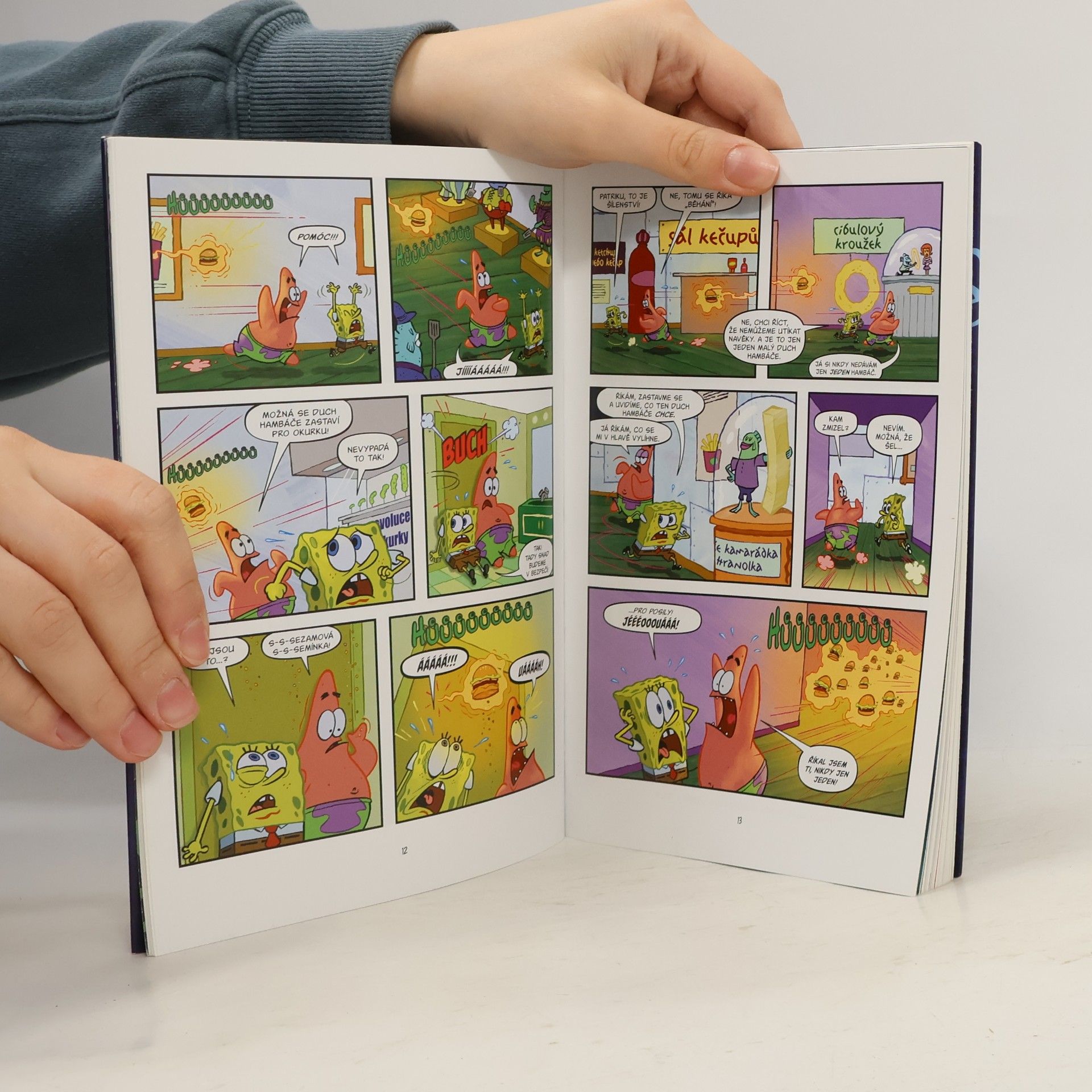 Stephen Hillenburg SpongeBob : komiks. Č. 3, Příběhy ze zakletého ananasu
