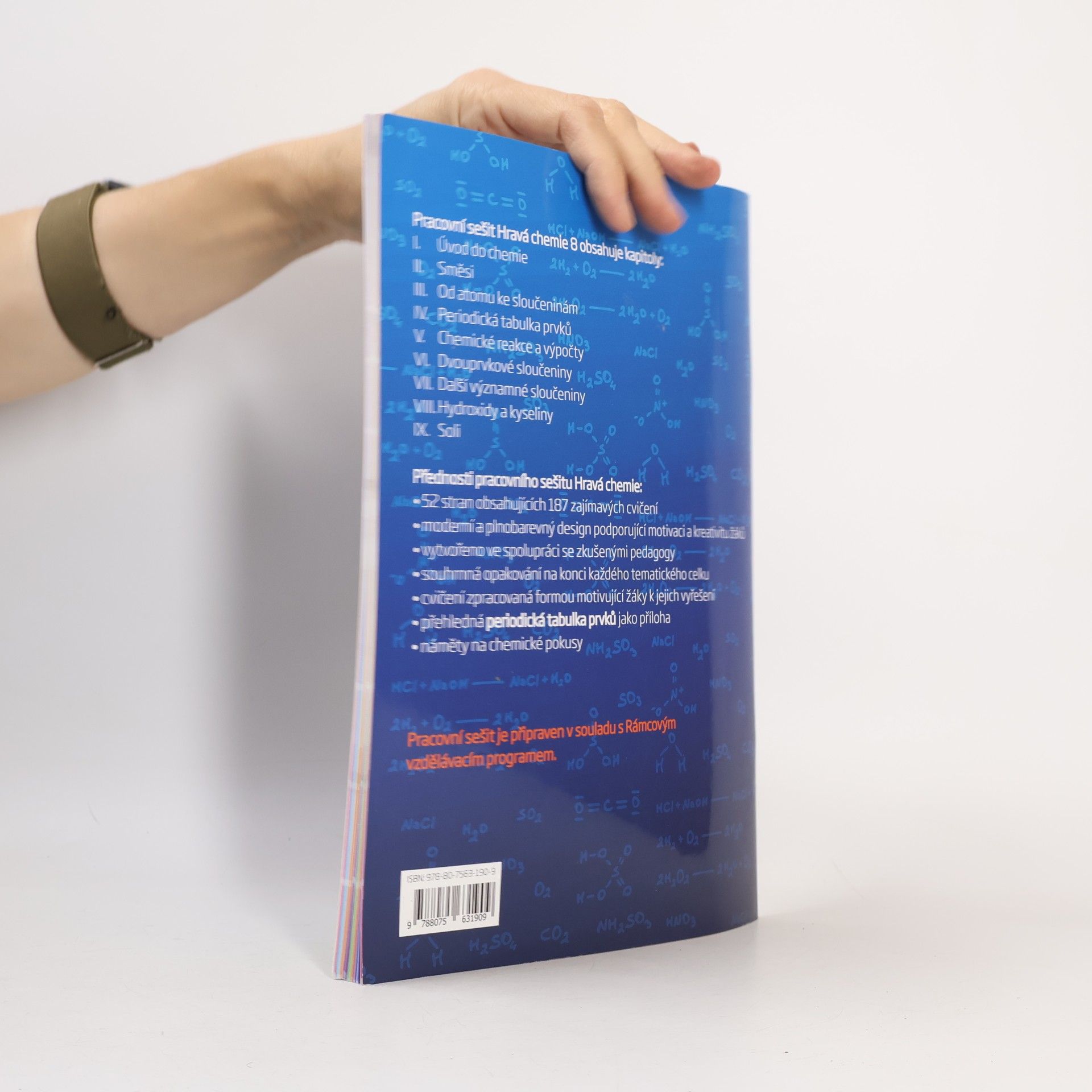 Various authors Hravá chemie : pracovní sešit pro 8. ročník ZŠ a víceletá gymnázia