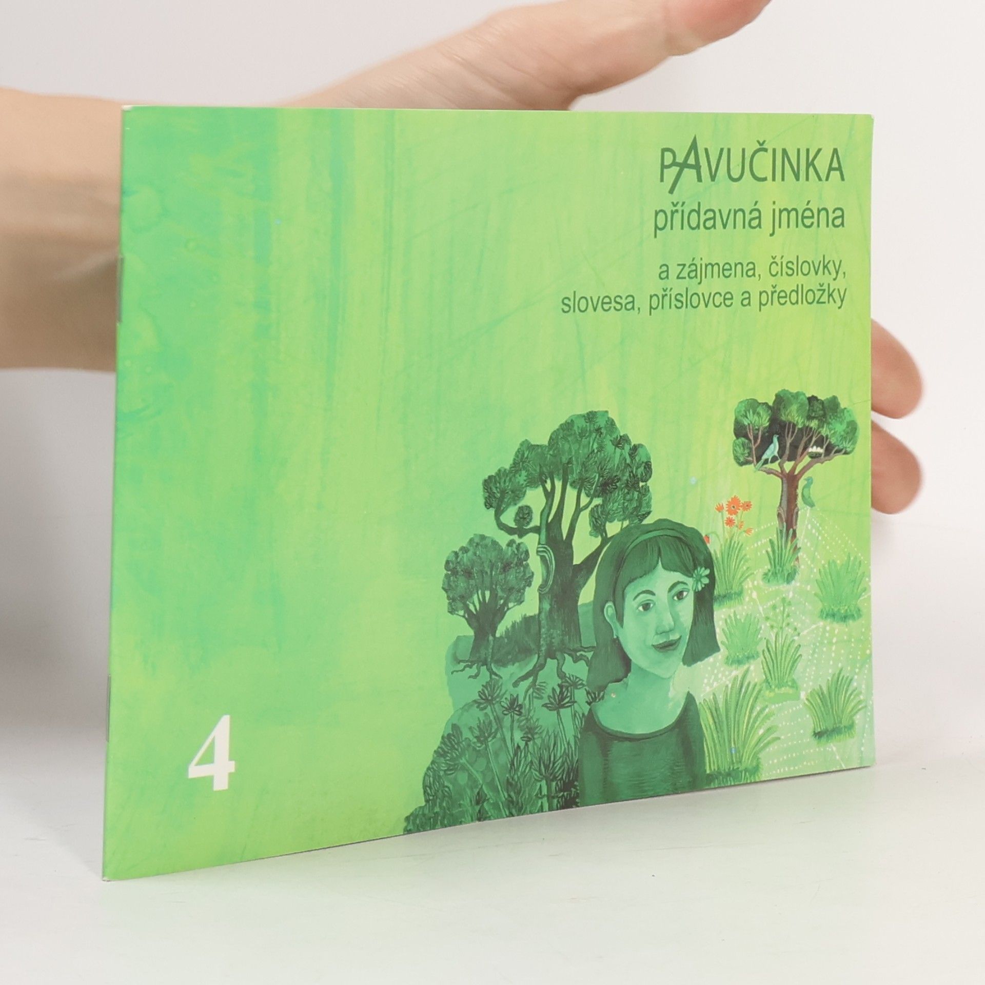 Pavučinka - Přídavná jména a zájmena, číslovky, slovesa, příslovce a předložky