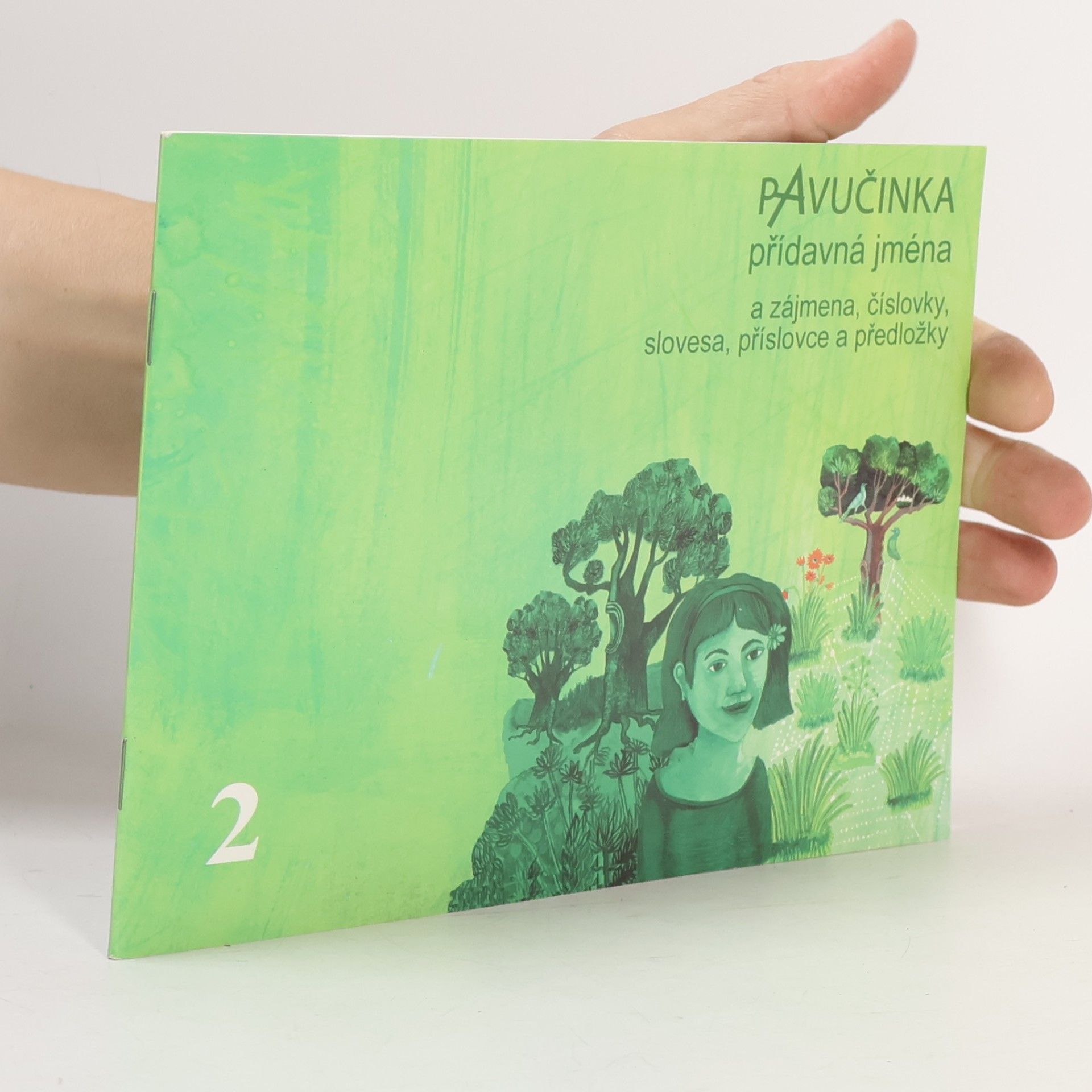 Pavučinka - Přídavná jména a zájmena, číslovky, slovesa, příslovce a předložky