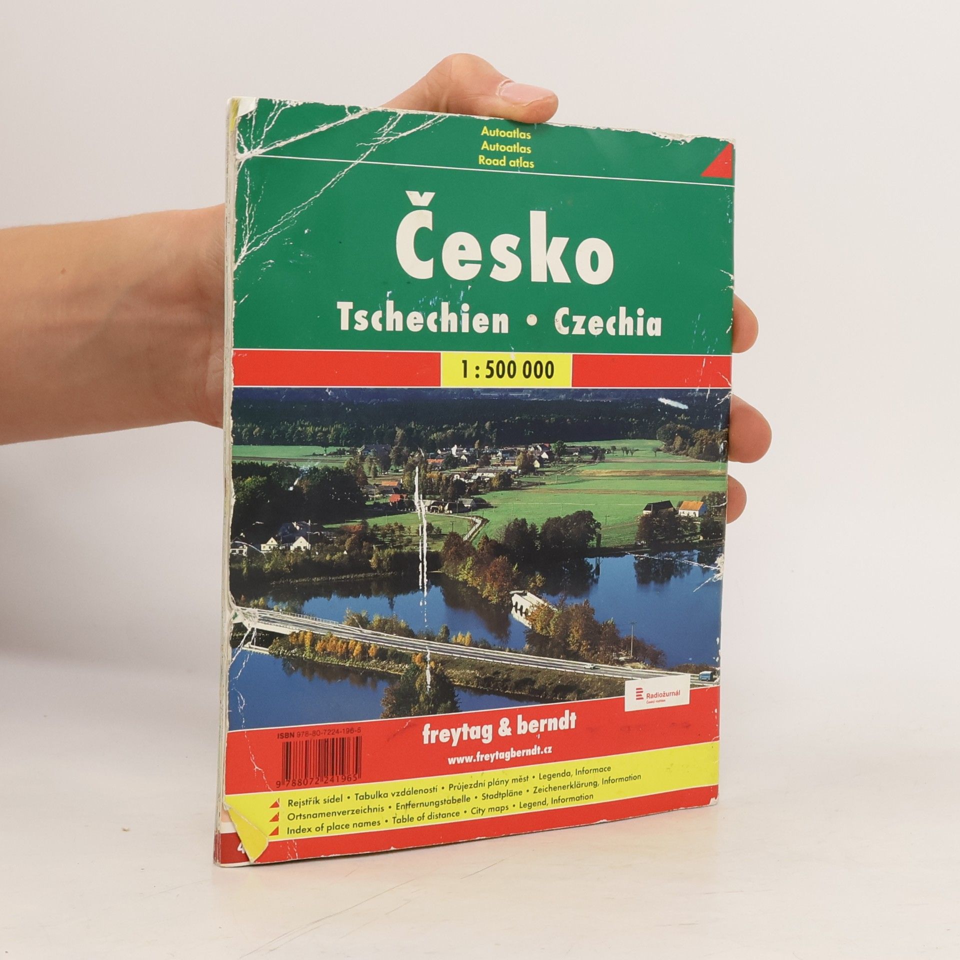 Autorenkollektiv Česká republika. Tschechische Republik. Czech Republik. 1:500 000