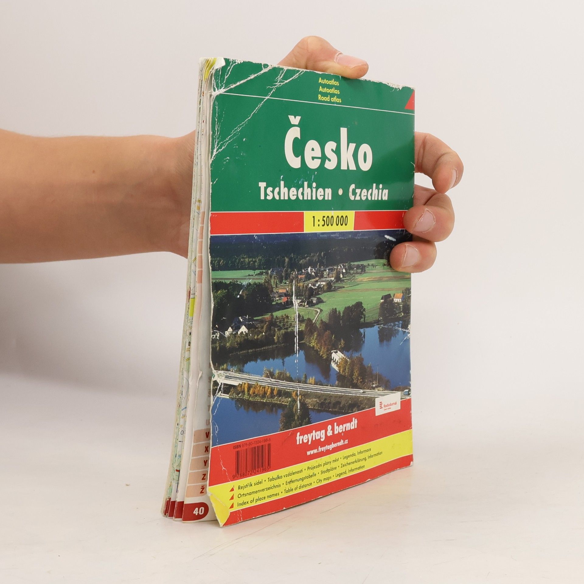 Autorenkollektiv Česká republika. Tschechische Republik. Czech Republik. 1:500 000