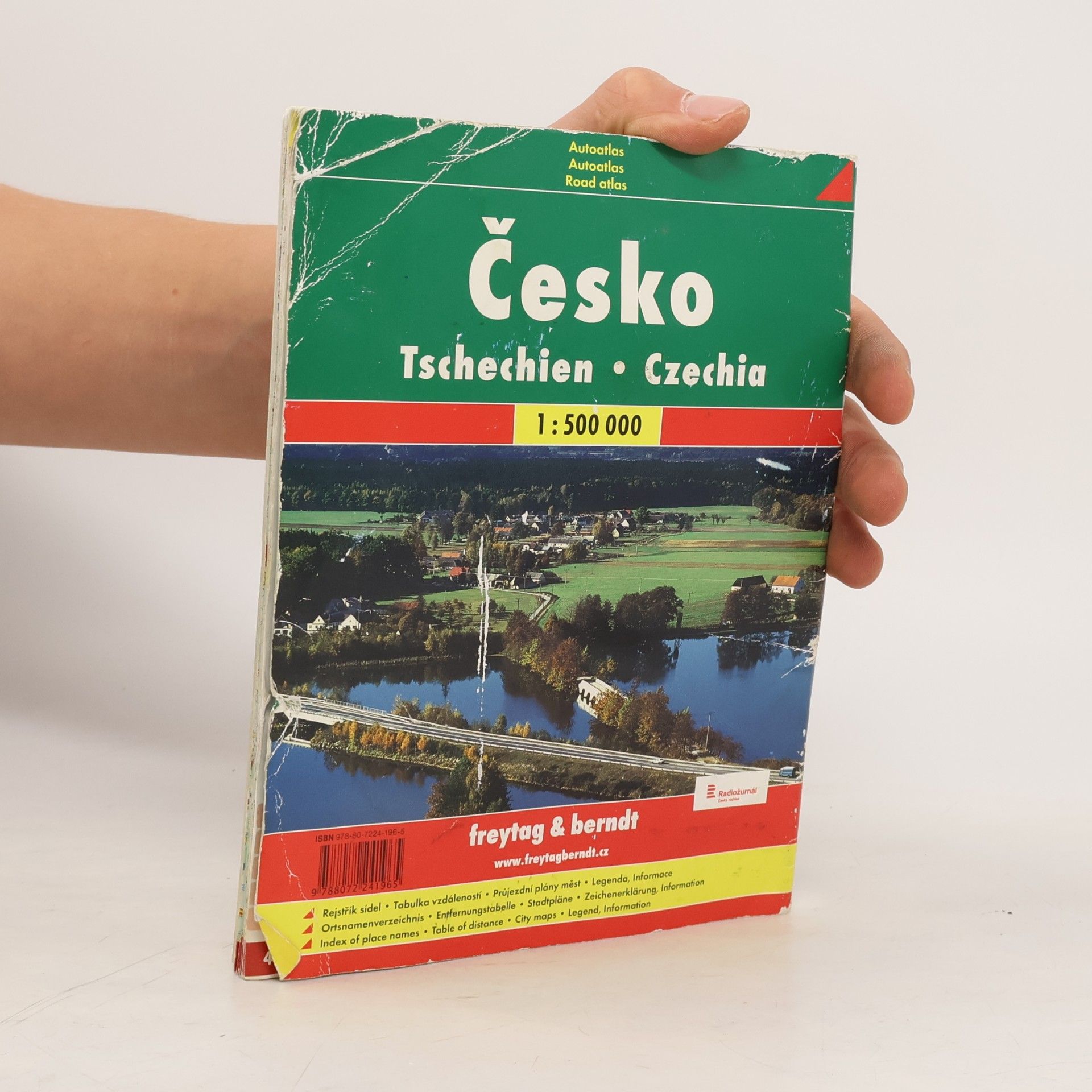 Autorenkollektiv Česká republika. Tschechische Republik. Czech Republik. 1:500 000
