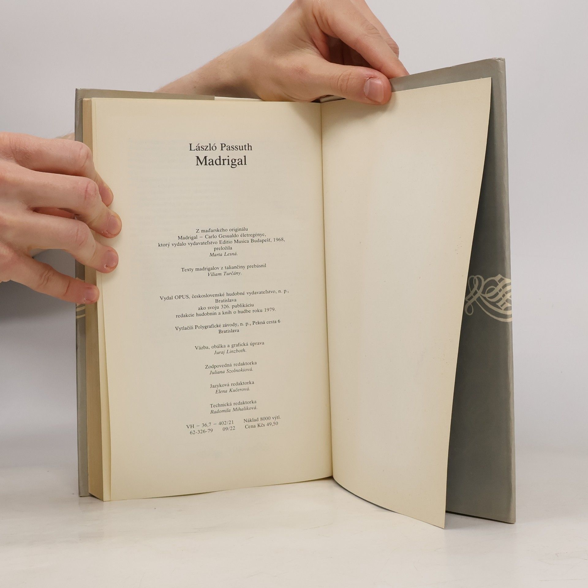 László Passuth Madrigal