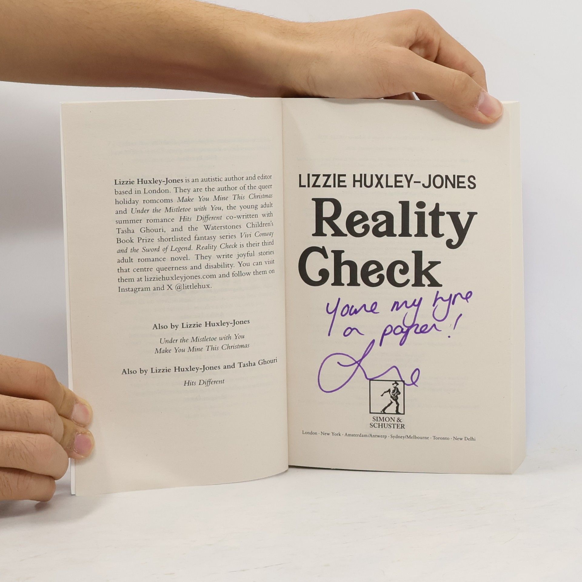 Lizzie Huxley-Jones Reality Check